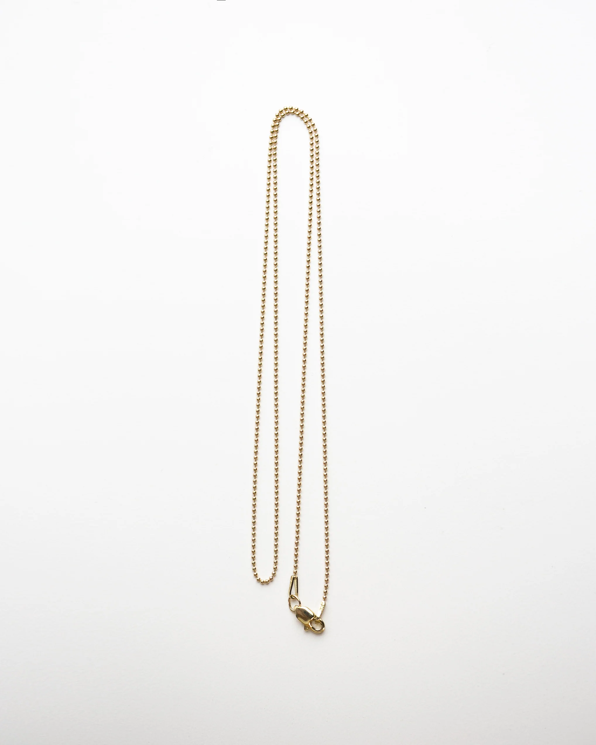 14k Bead Chain necklace - Image 6