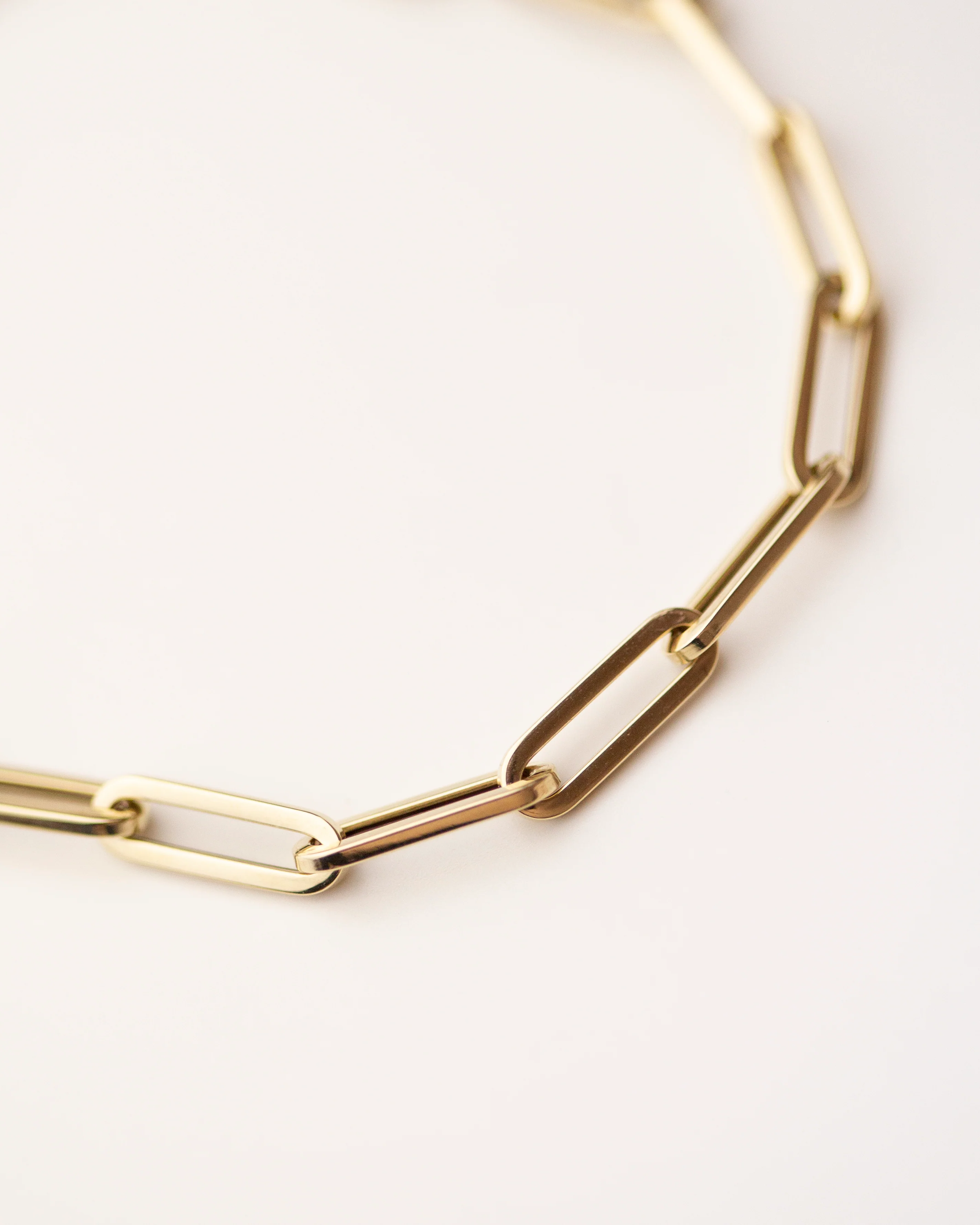 14k Paperclip Bracelet - Image 3