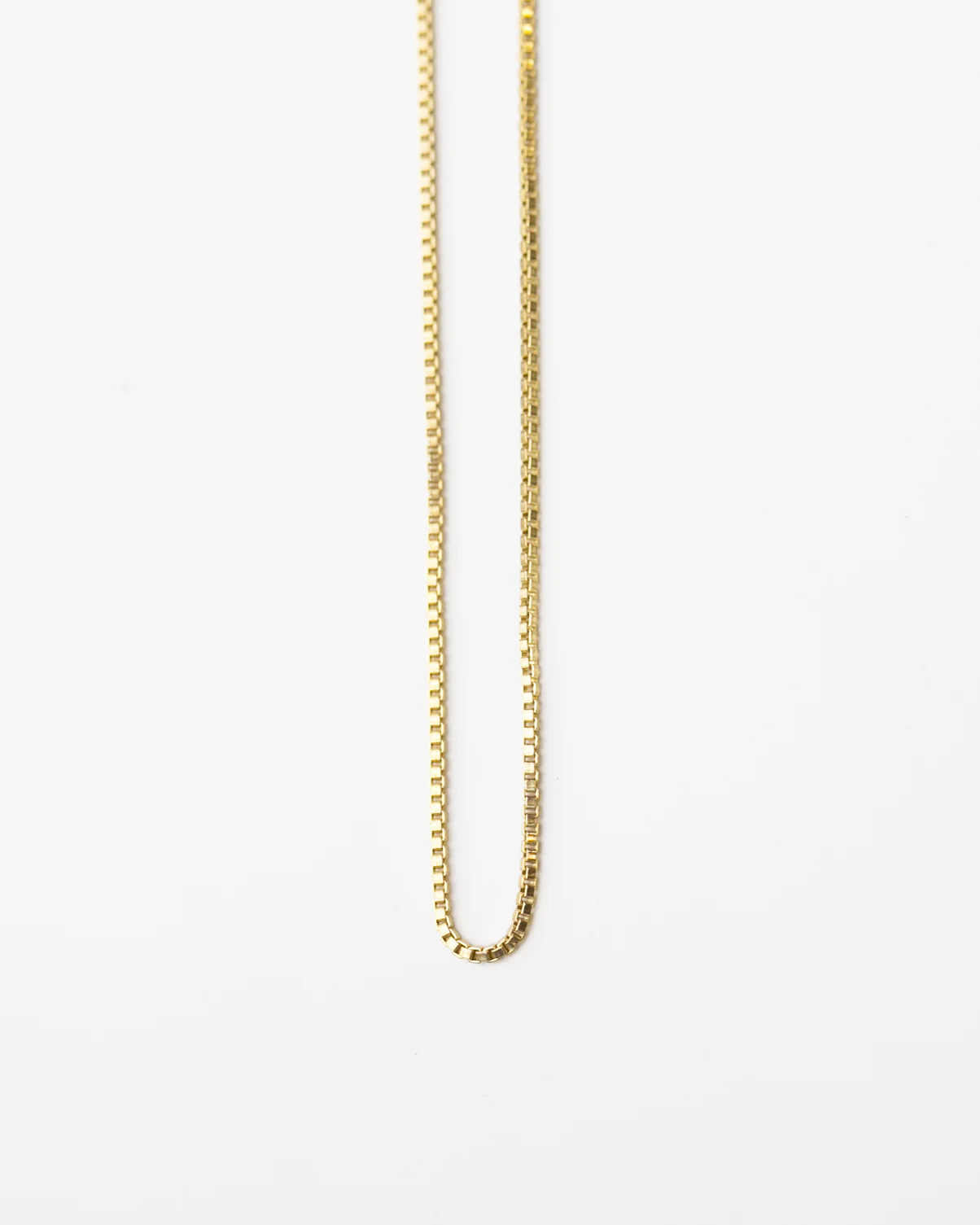14k Box Chain Necklace - Image 2