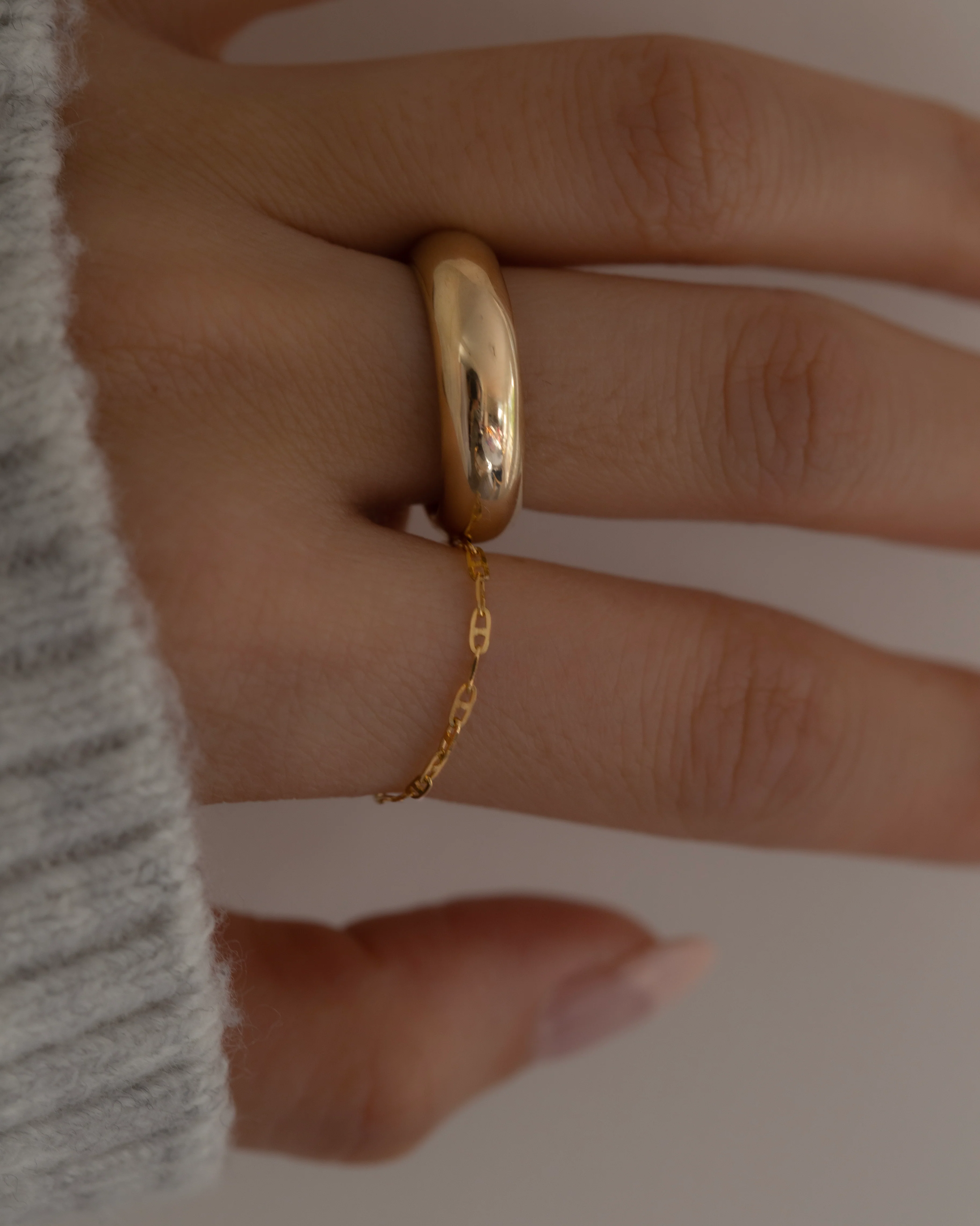 14k Classic Dome Ring - Image 3