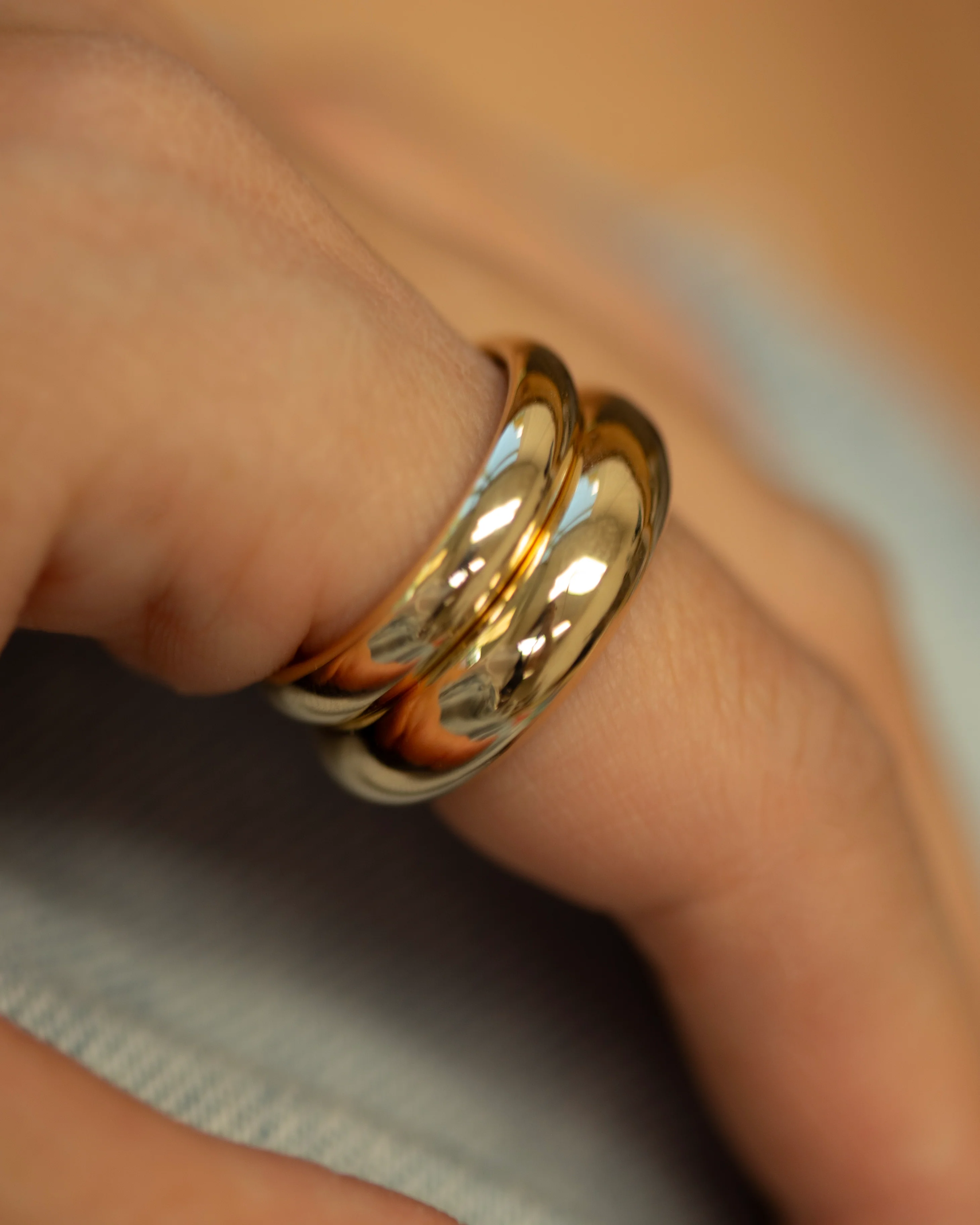14k Classic Dome Ring - Image 9