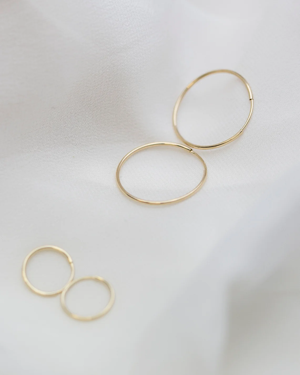 14K Endless Hoops - Image 3