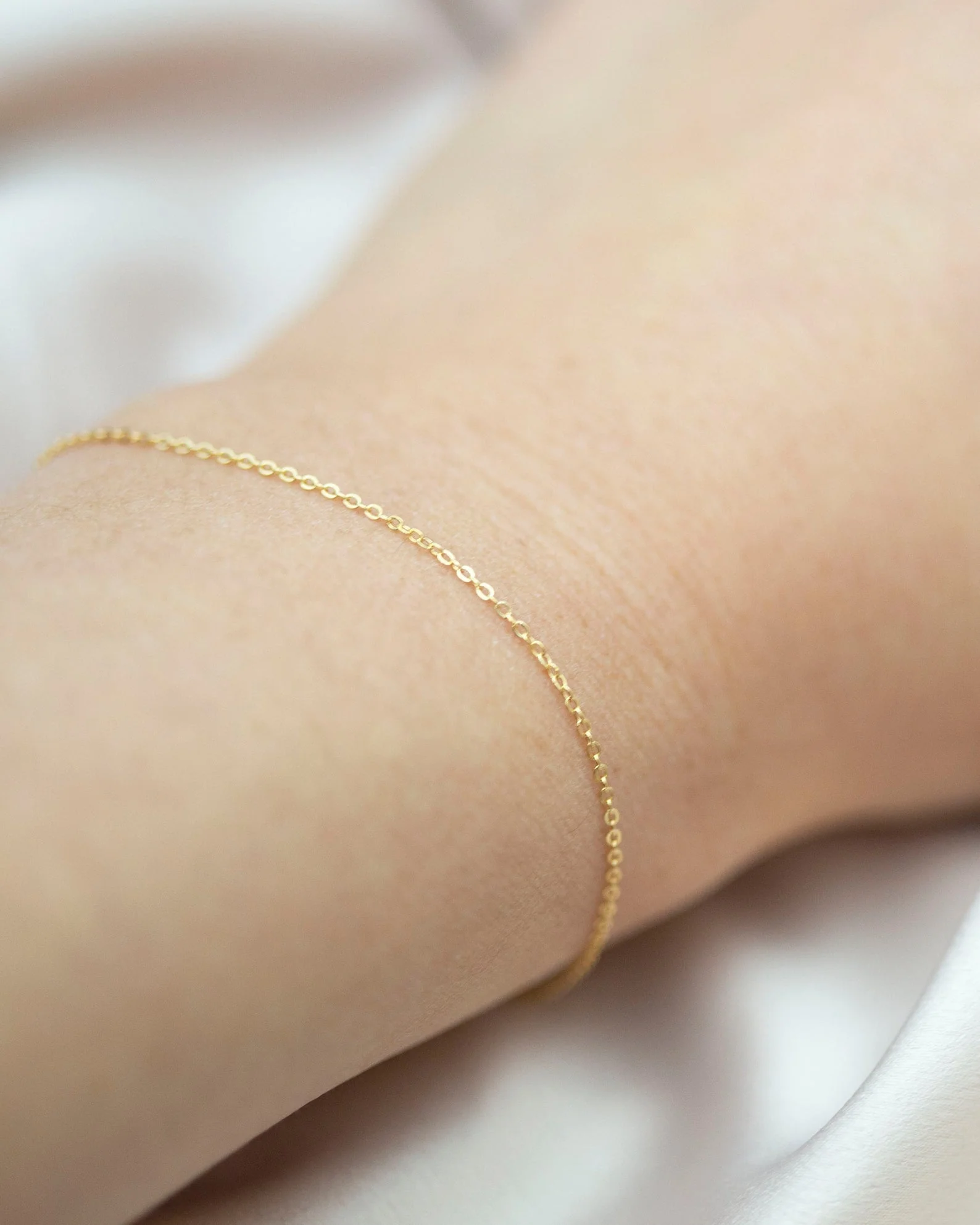 14k Feather weight Bracelet - Image 3