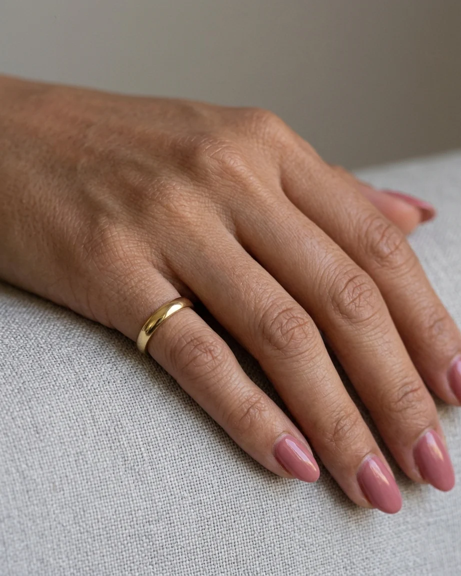 14k Gold Classic Pinky Ring - Image 3