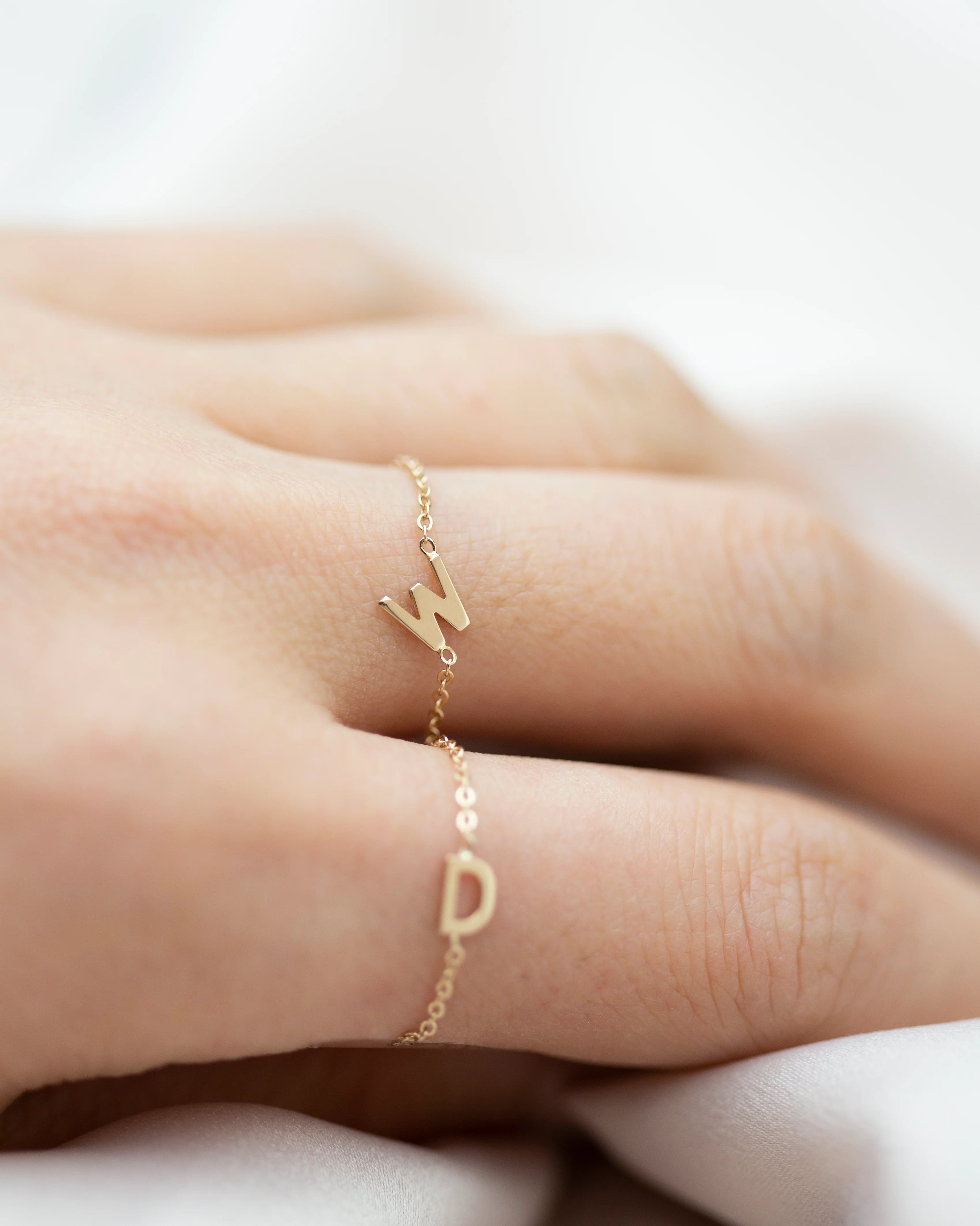 14k initial Chain Ring - Image 4