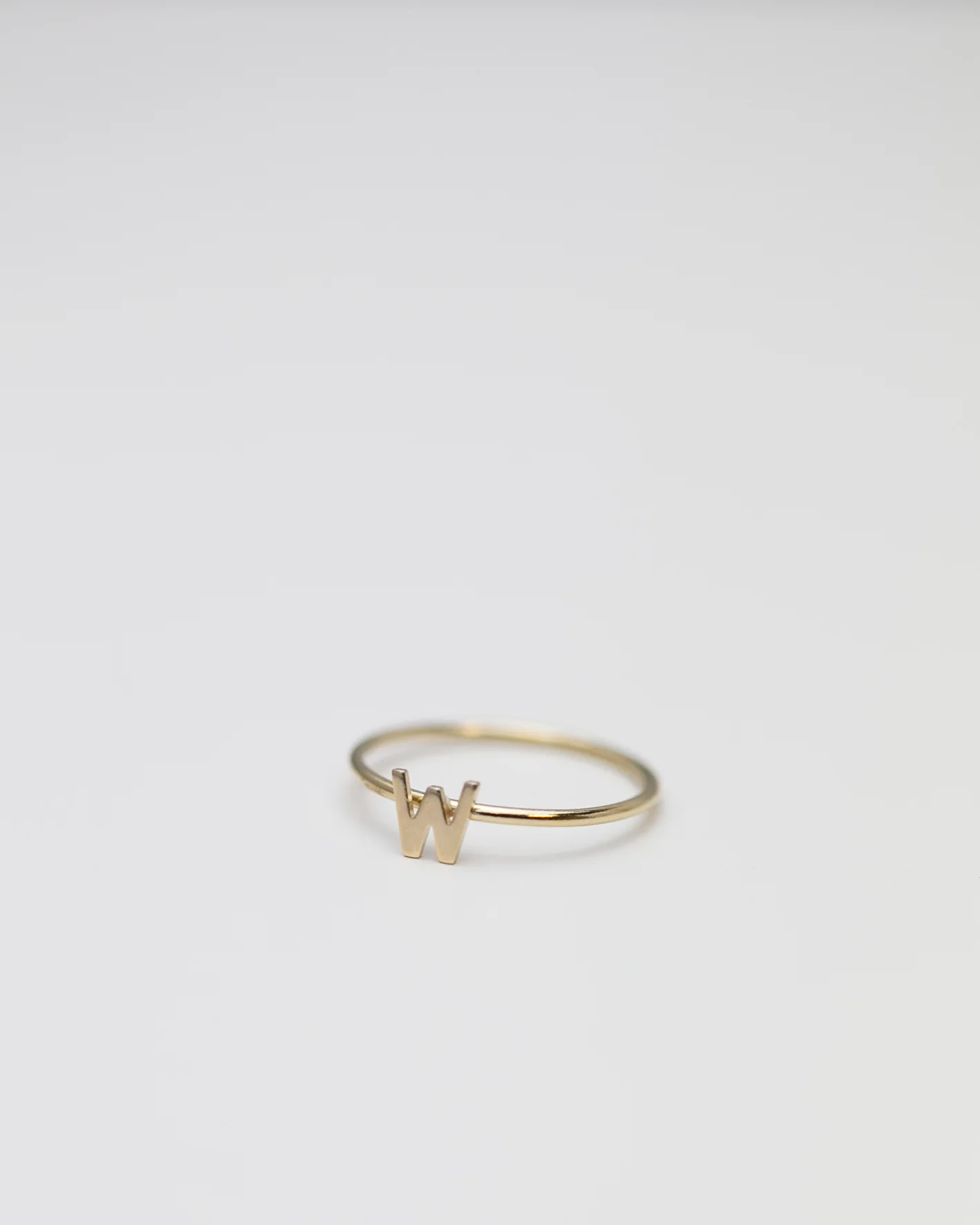 14K Letter Ring - Image 6