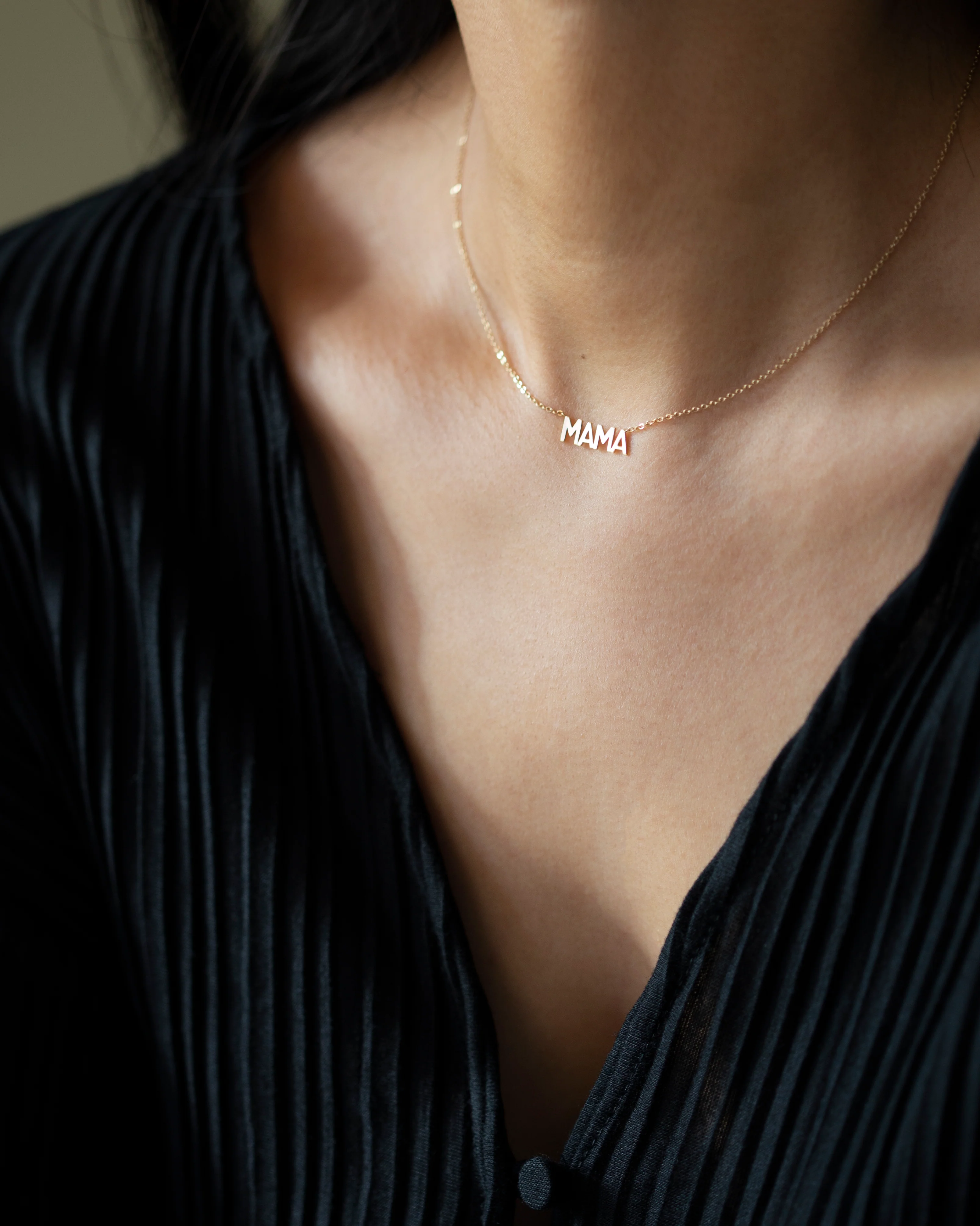 14k MAMA Necklace - Image 5