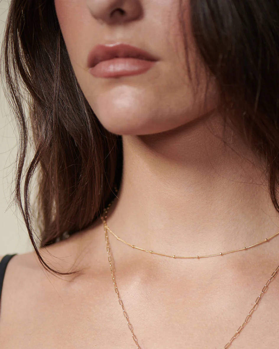 14K Satellite Necklace - Image 3