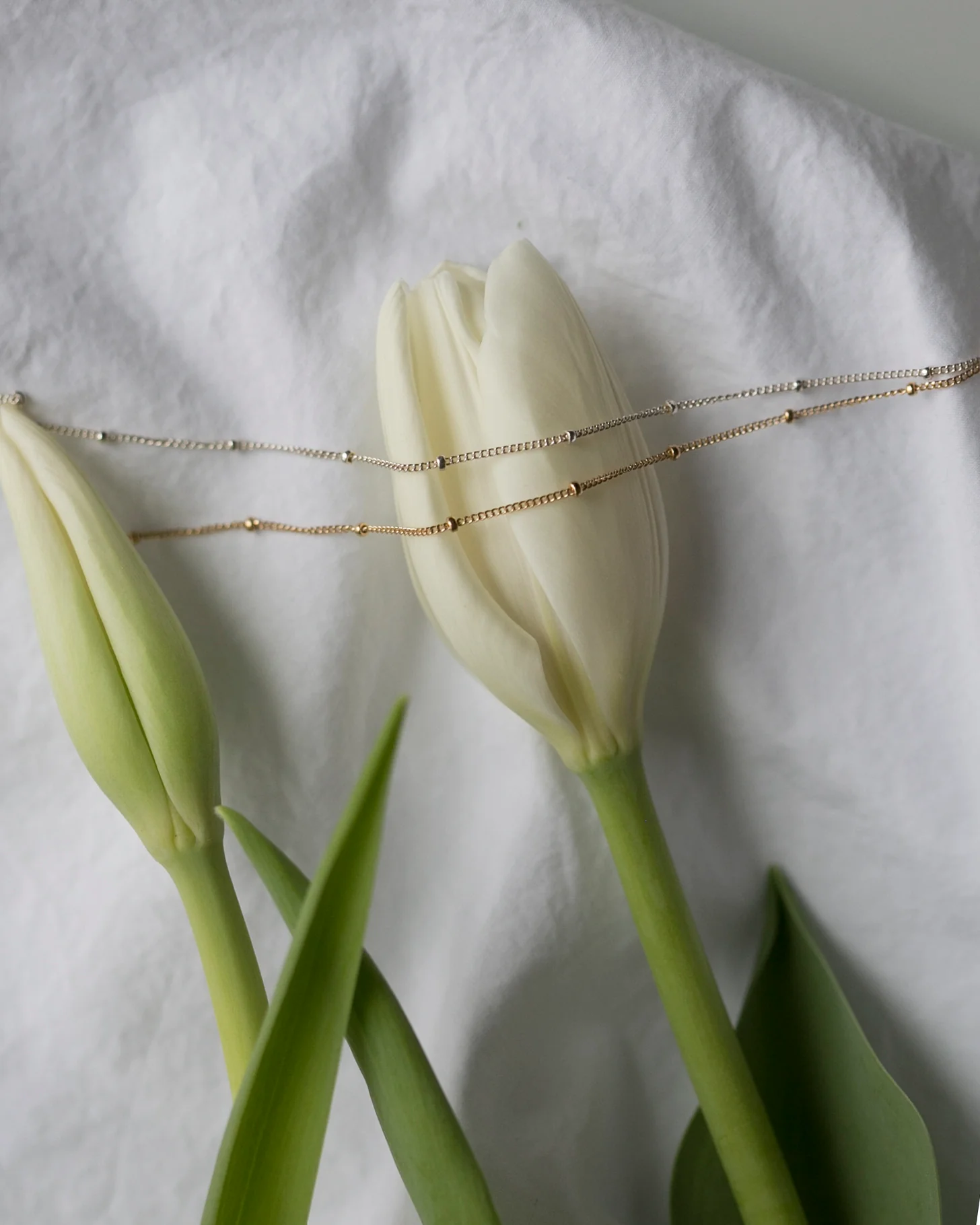 14K Satellite Necklace - Image 5