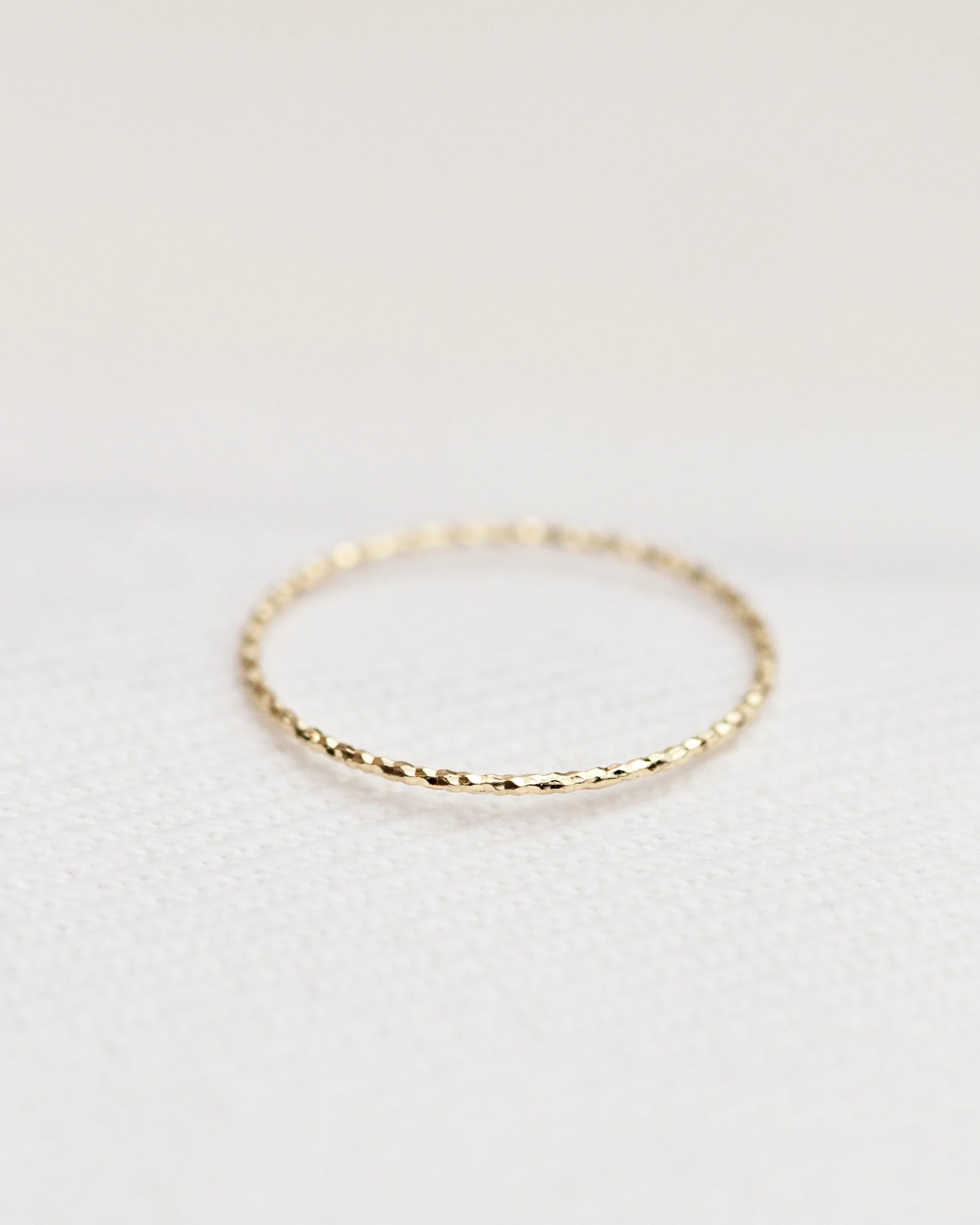 14k Sparkle Ring