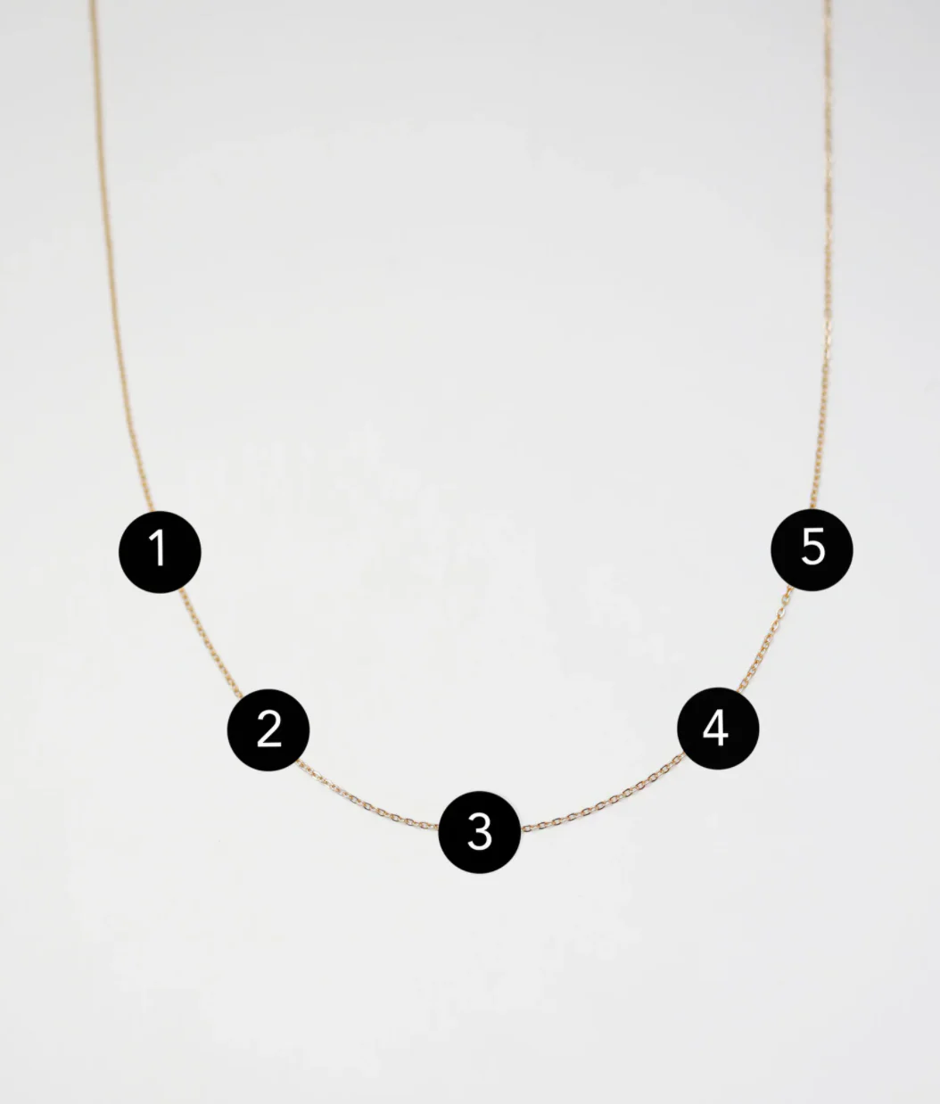 Asymmetrical Diamond cross necklace - Image 6