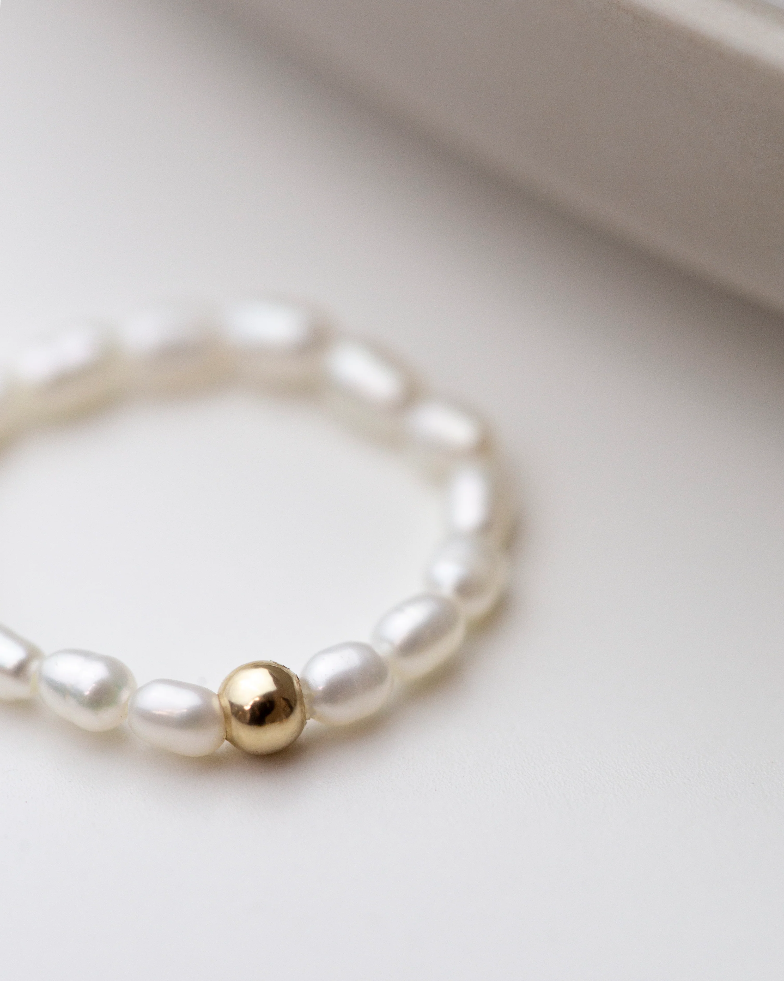 Baby Lotus Pearl Ring - Image 4
