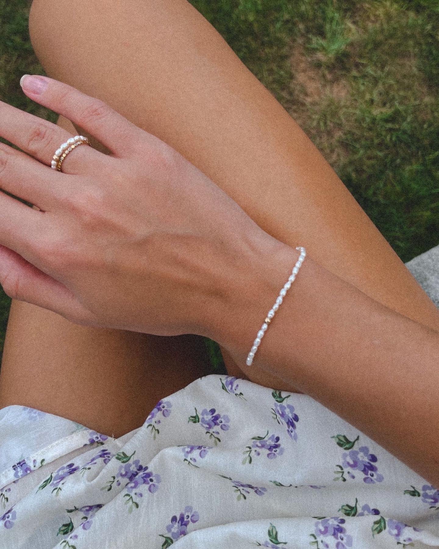Baby Lotus Pearl Ring - Image 8
