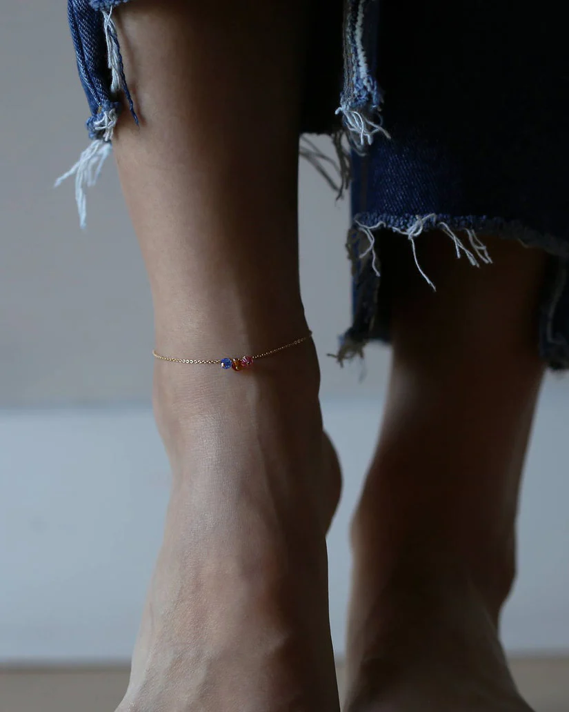 Birthstone Anklet - Image 3