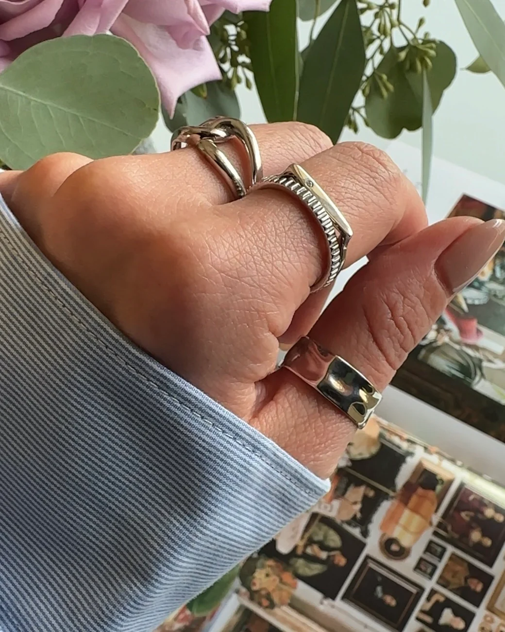 Bold Thumb Ring - Image 2