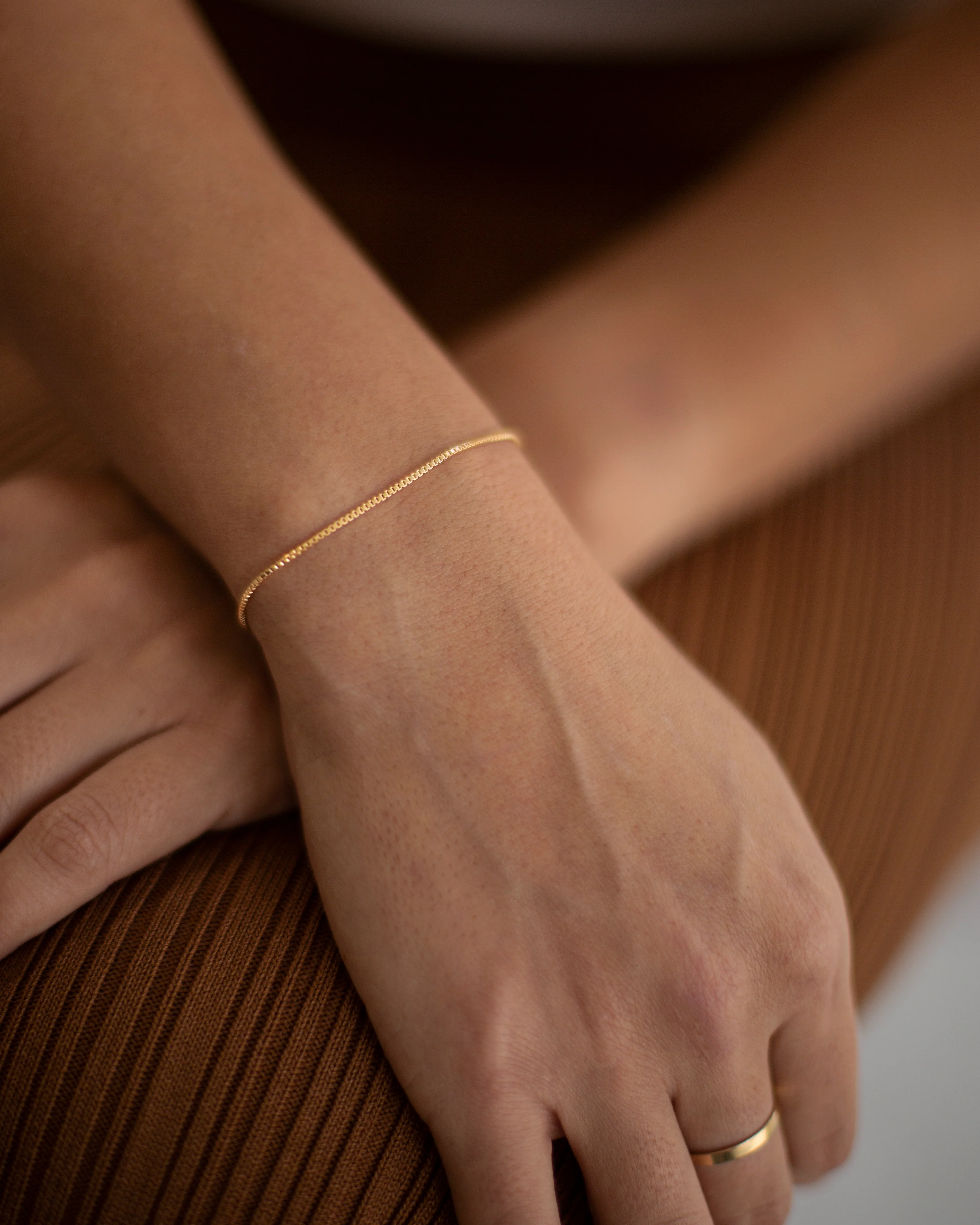 Classic Box chain Bracelet - Image 5