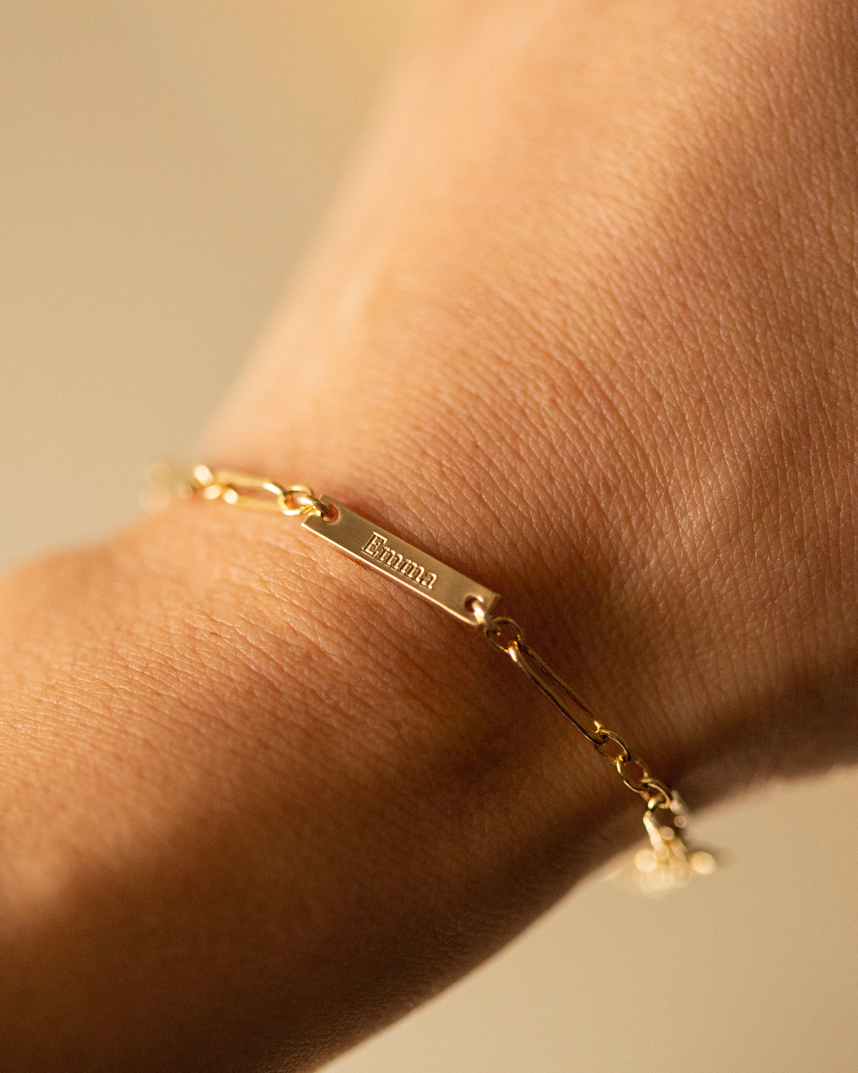Custom Mini Name Bar Bracelet - Image 4