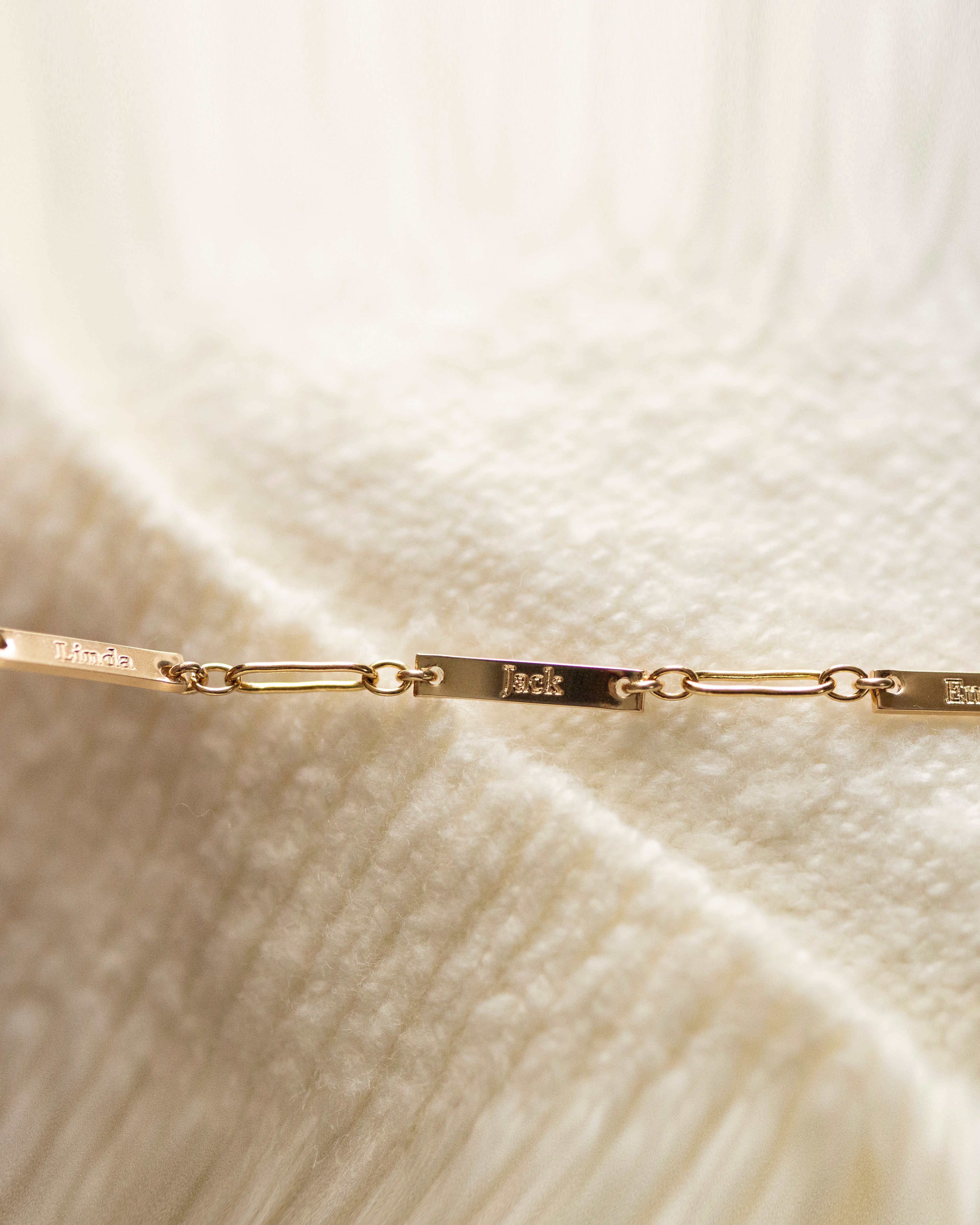 Custom Mini Name Bar Bracelet - Image 5