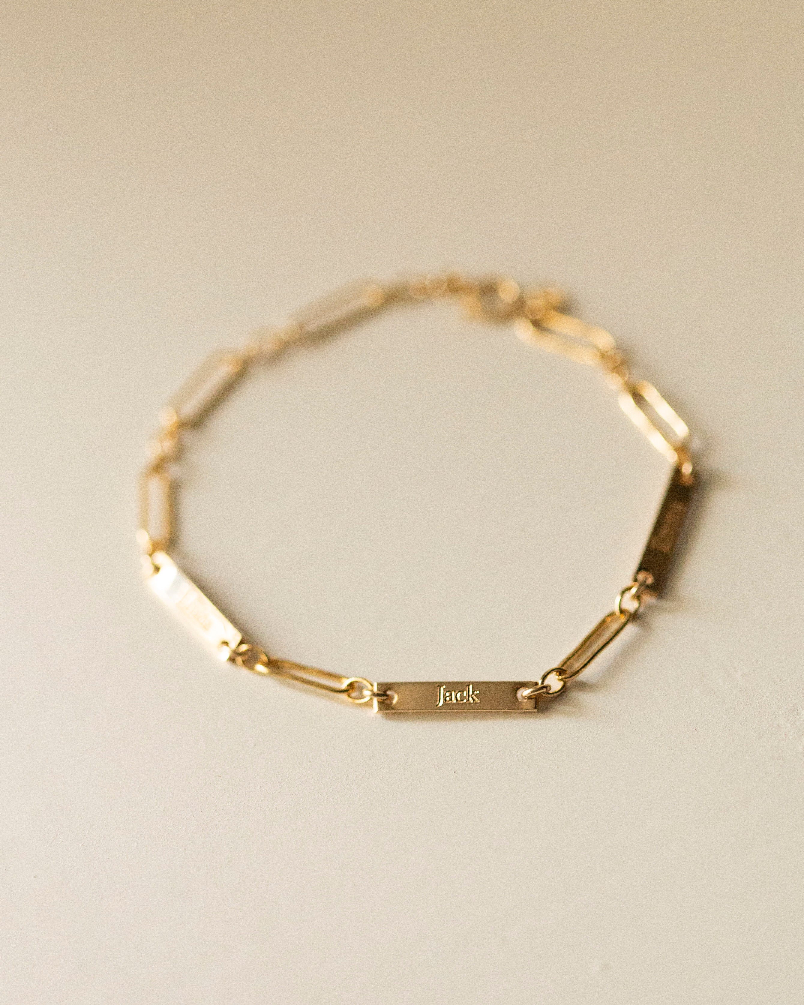 Custom Mini Name Bar Bracelet - Image 6