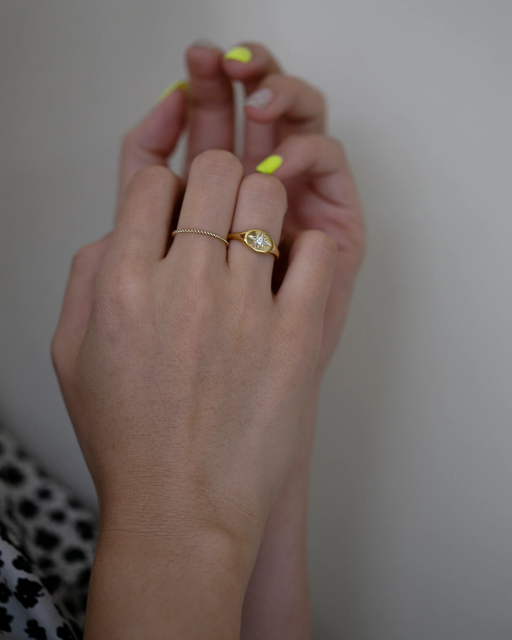 CZ Signet Ring - Image 5