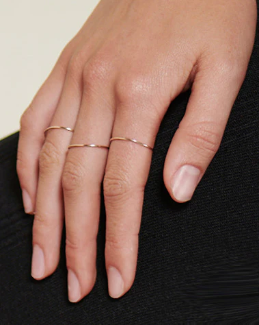Dainty Stacking Ring - Image 3