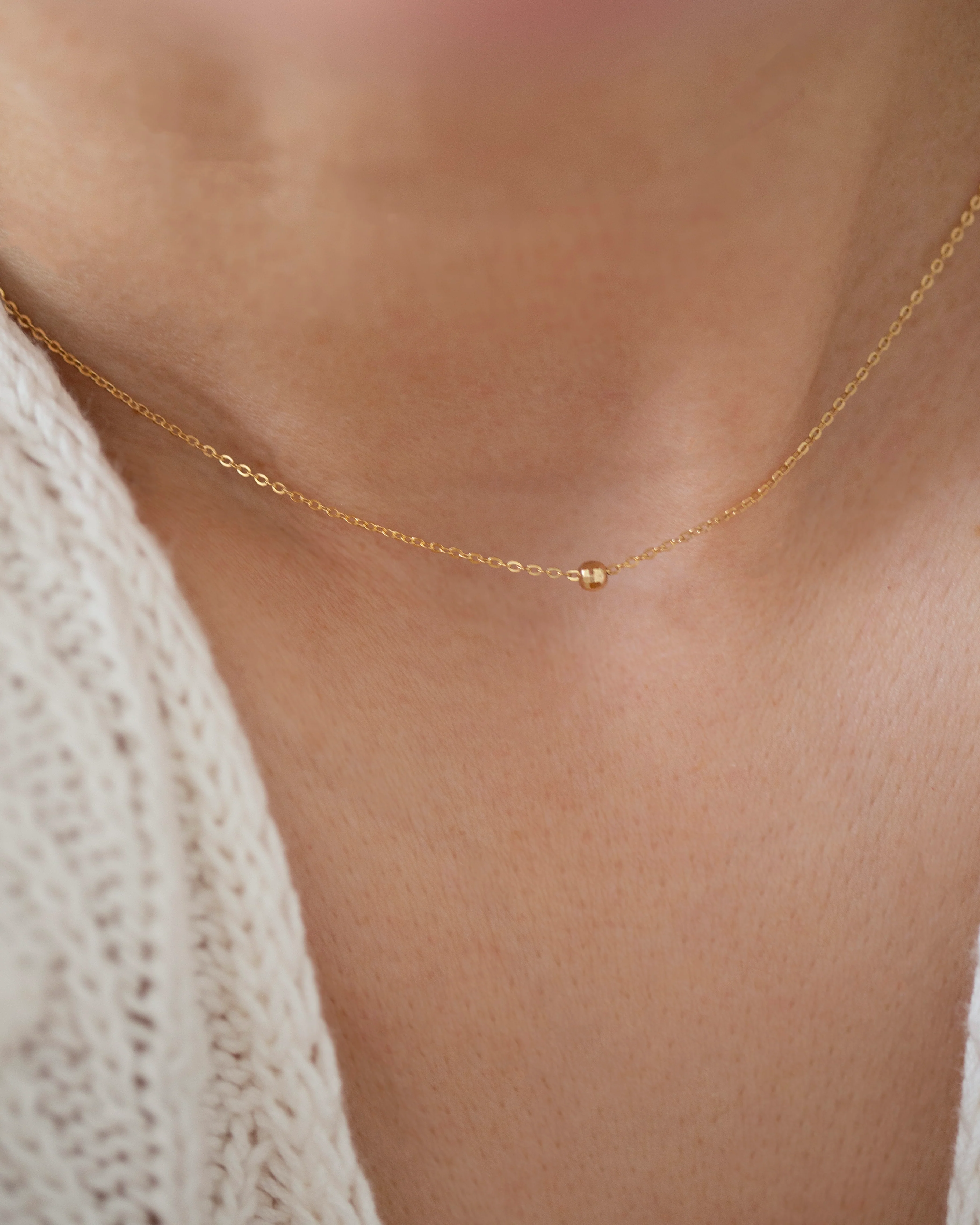 Sparkly Mirror Ball Necklace - Image 2