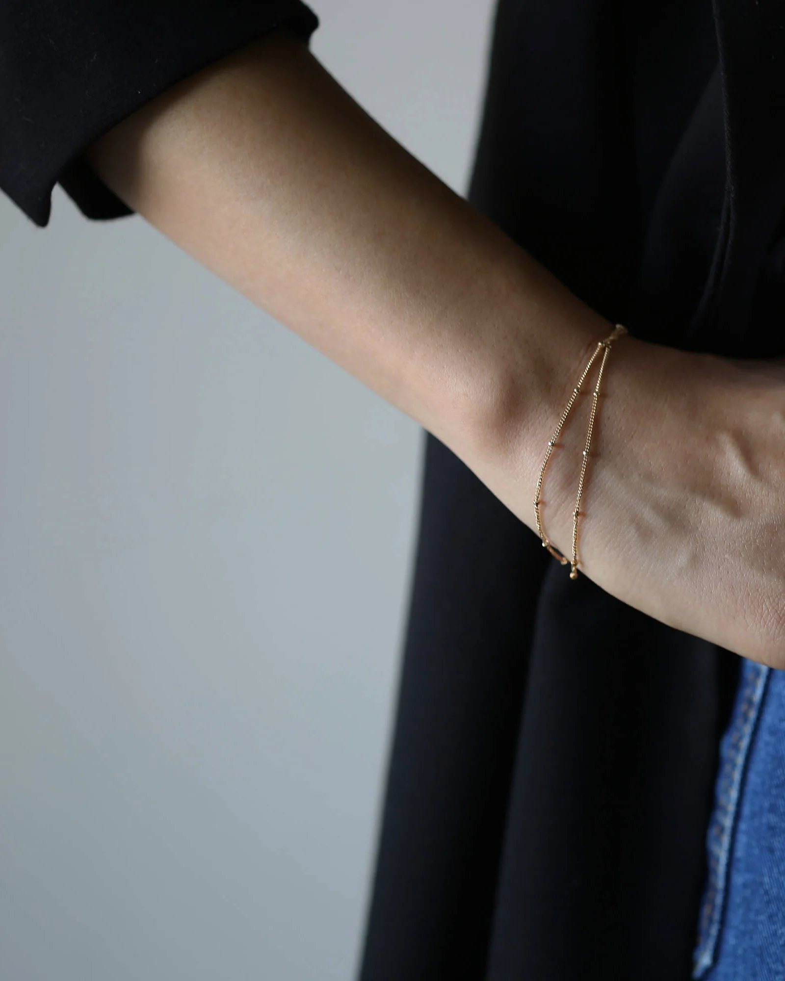 Double beaded chain Bracelet - Image 4
