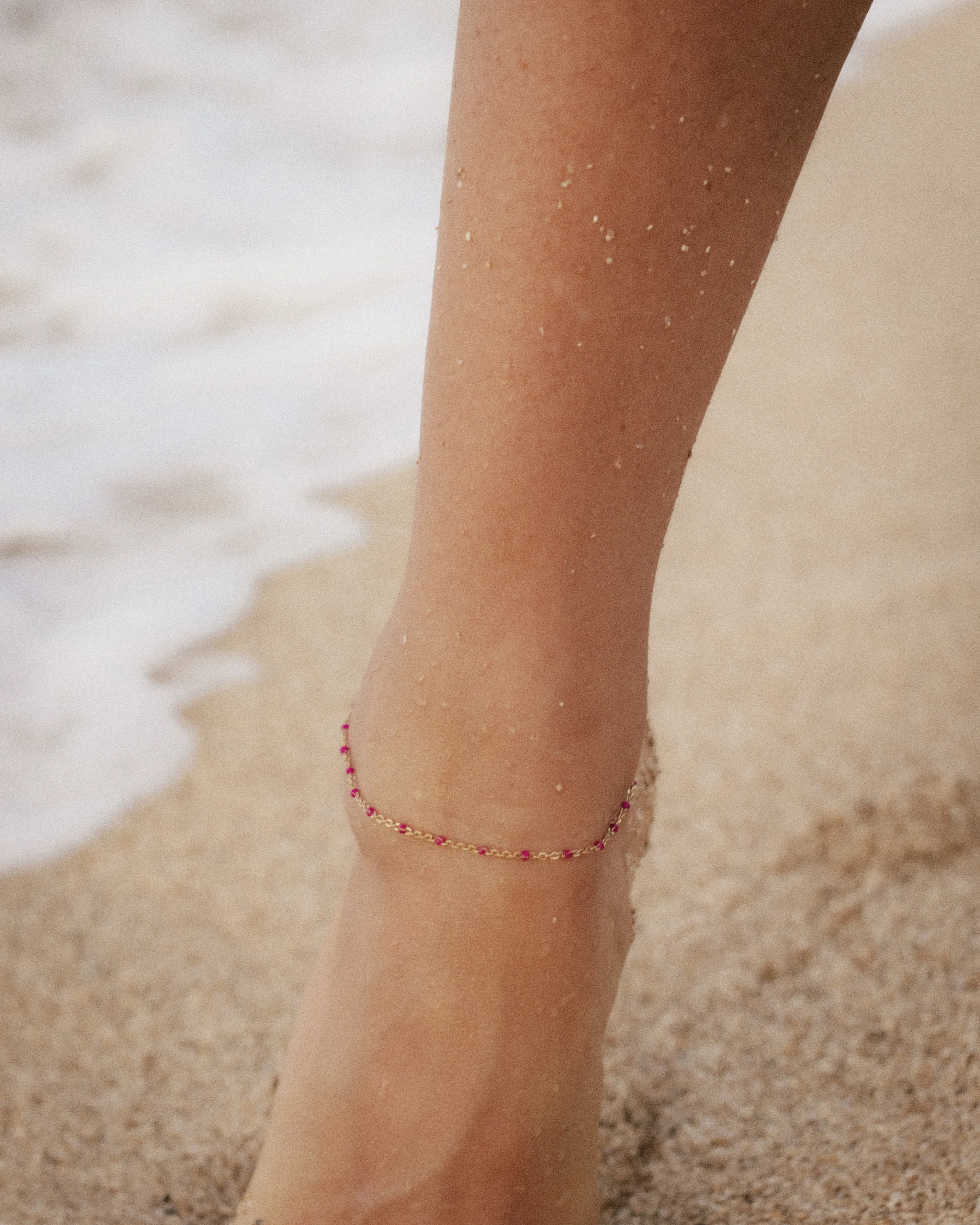 Enamel Station Anklet