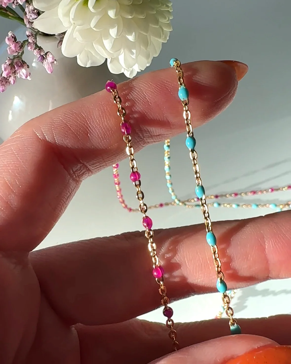 Enamel Station Anklet - Image 4