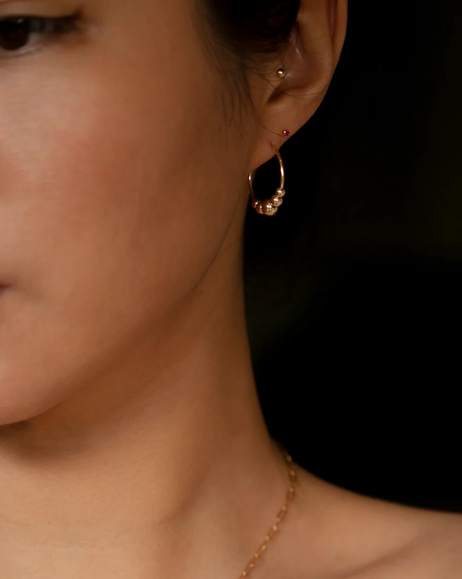 Five Dot Earrings - Image 4