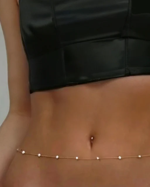 Fresh Water Pearl Belly Chain - Image 4