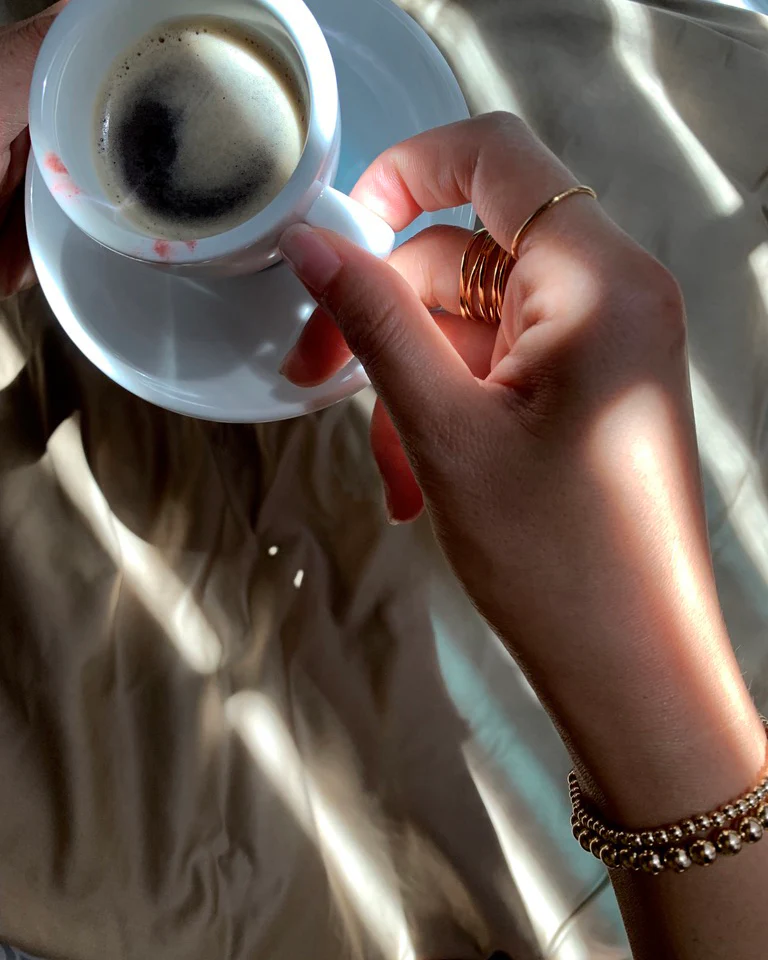 Gold Beaded Bracelet - Image 10