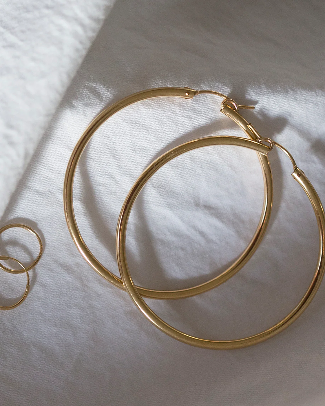 Tube Hoop Earrings - Image 4