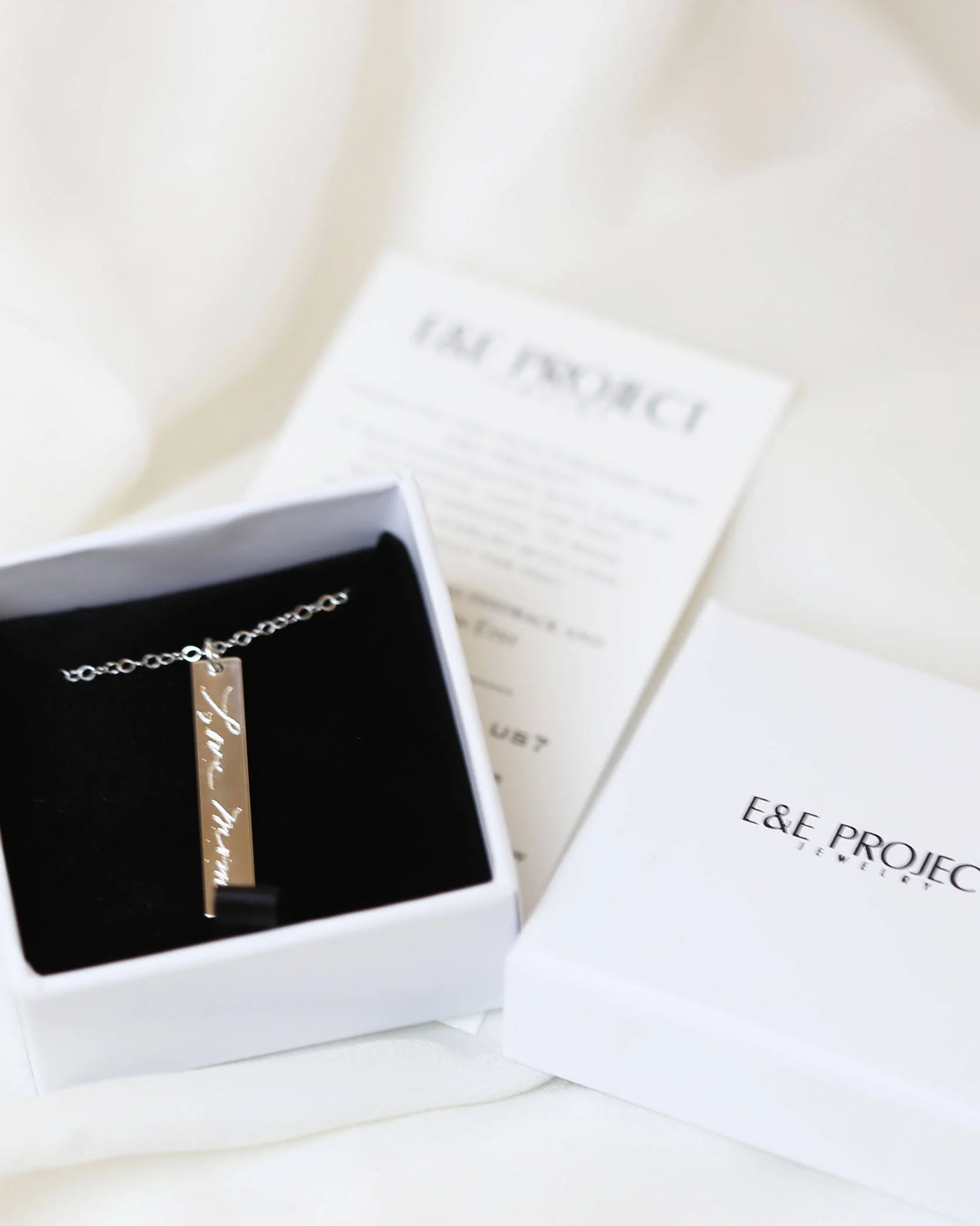 Hand Writing Necklace - Image 6