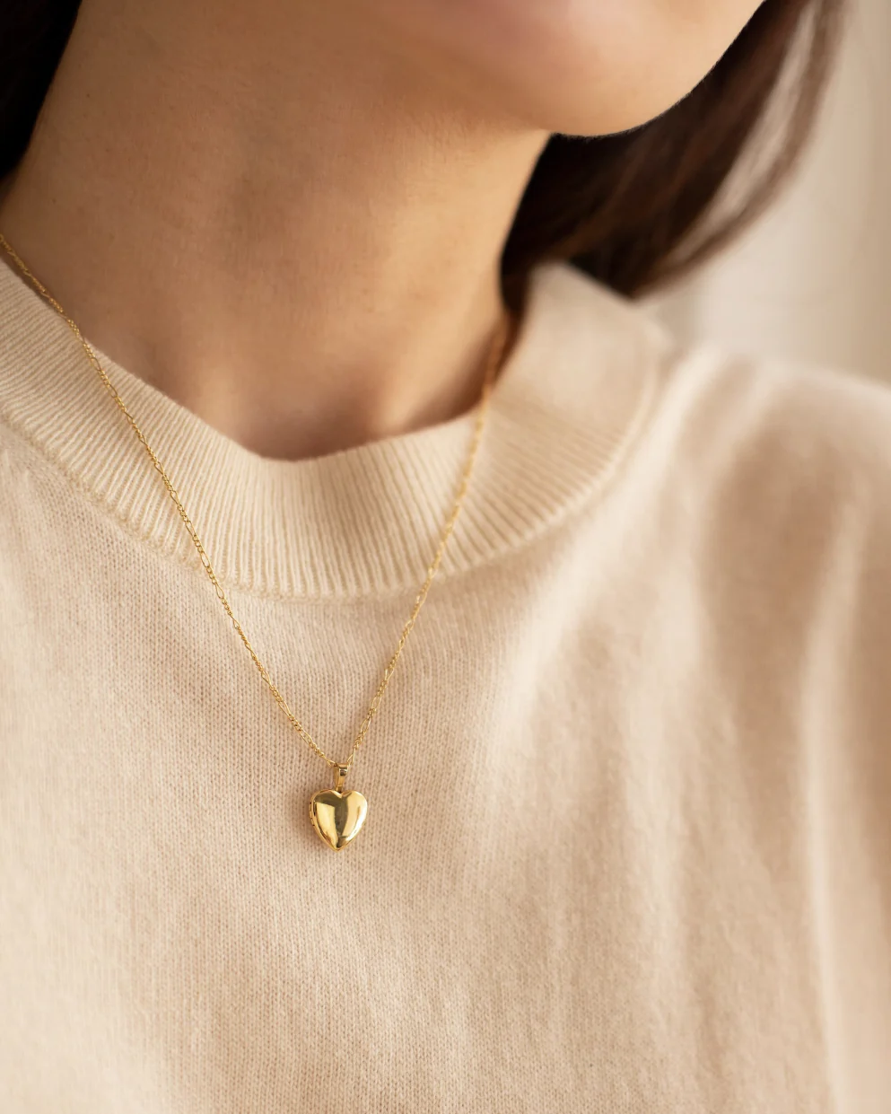 Heart Locket Pendant Necklace - Image 5