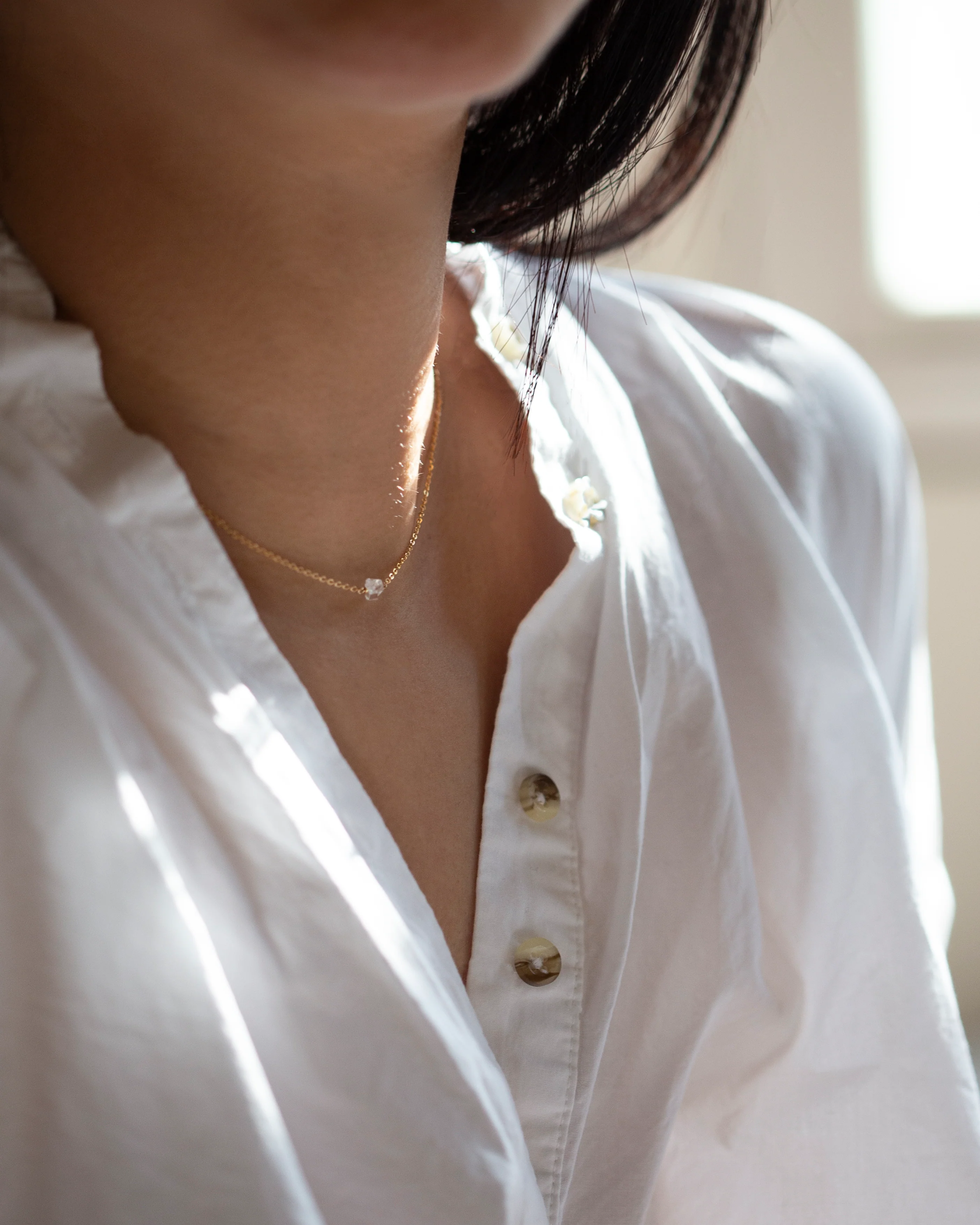 Herkimer Diamond Necklace - Image 2