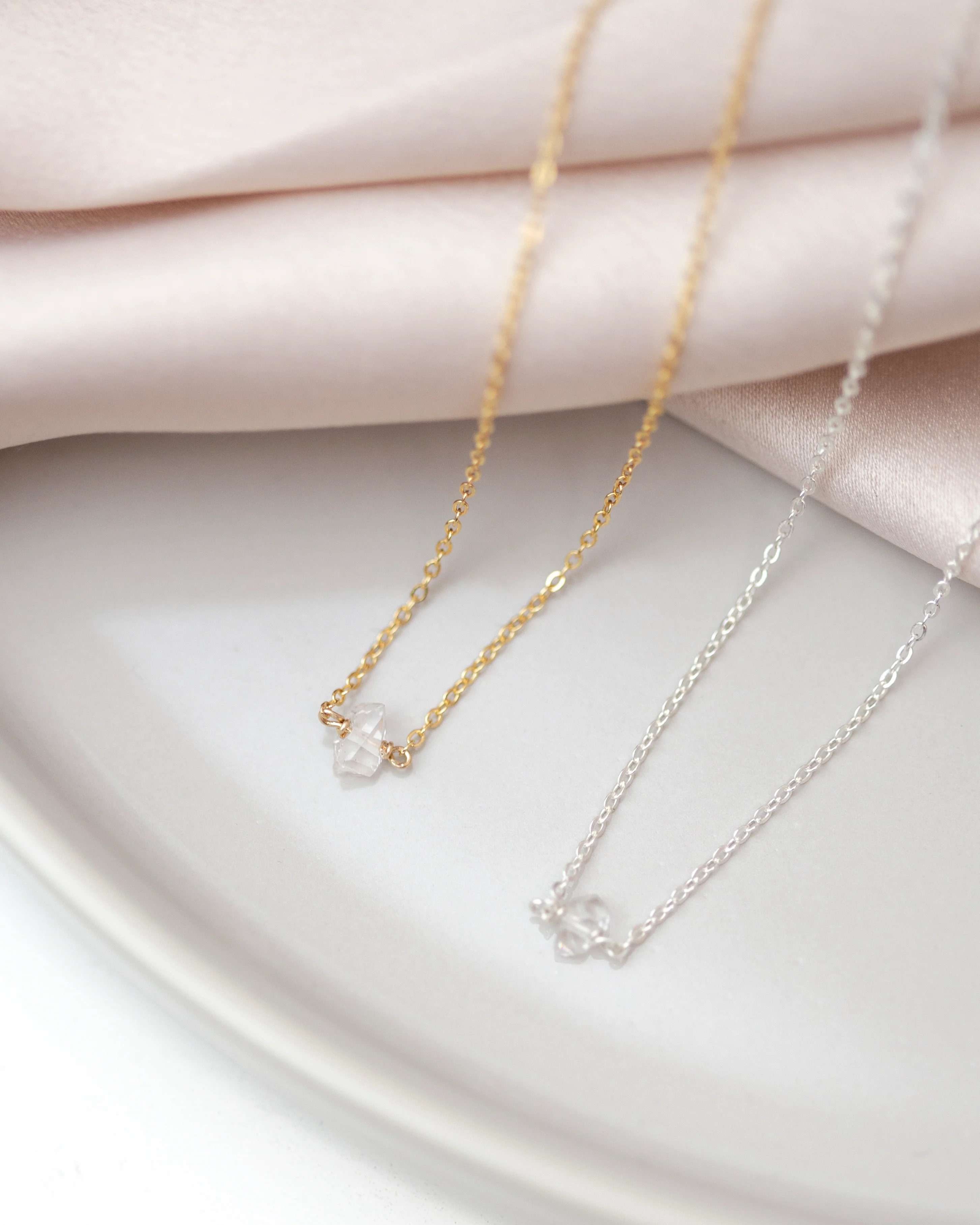 Herkimer Diamond Necklace - Image 4