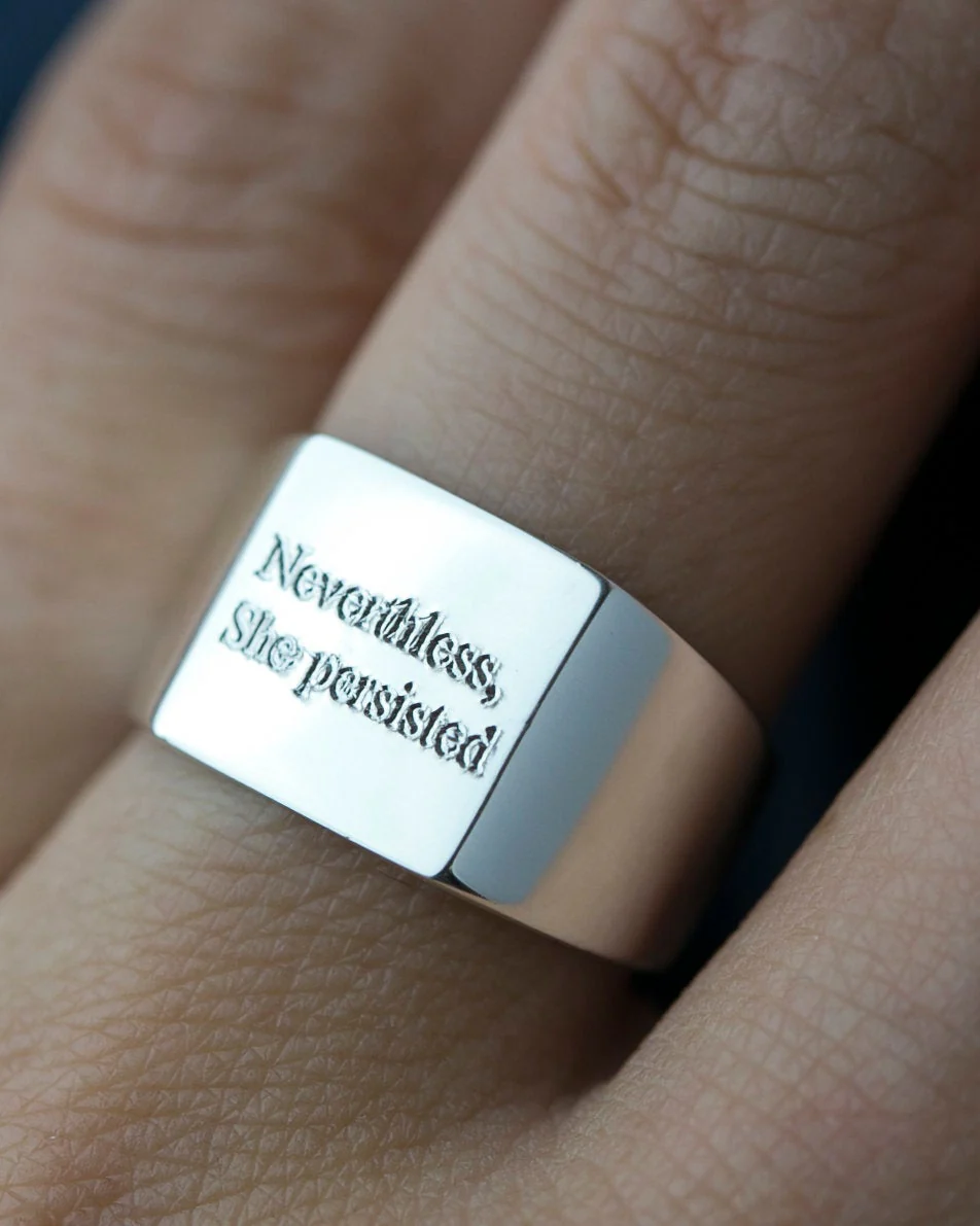 Inspirational quote Ring - Image 5