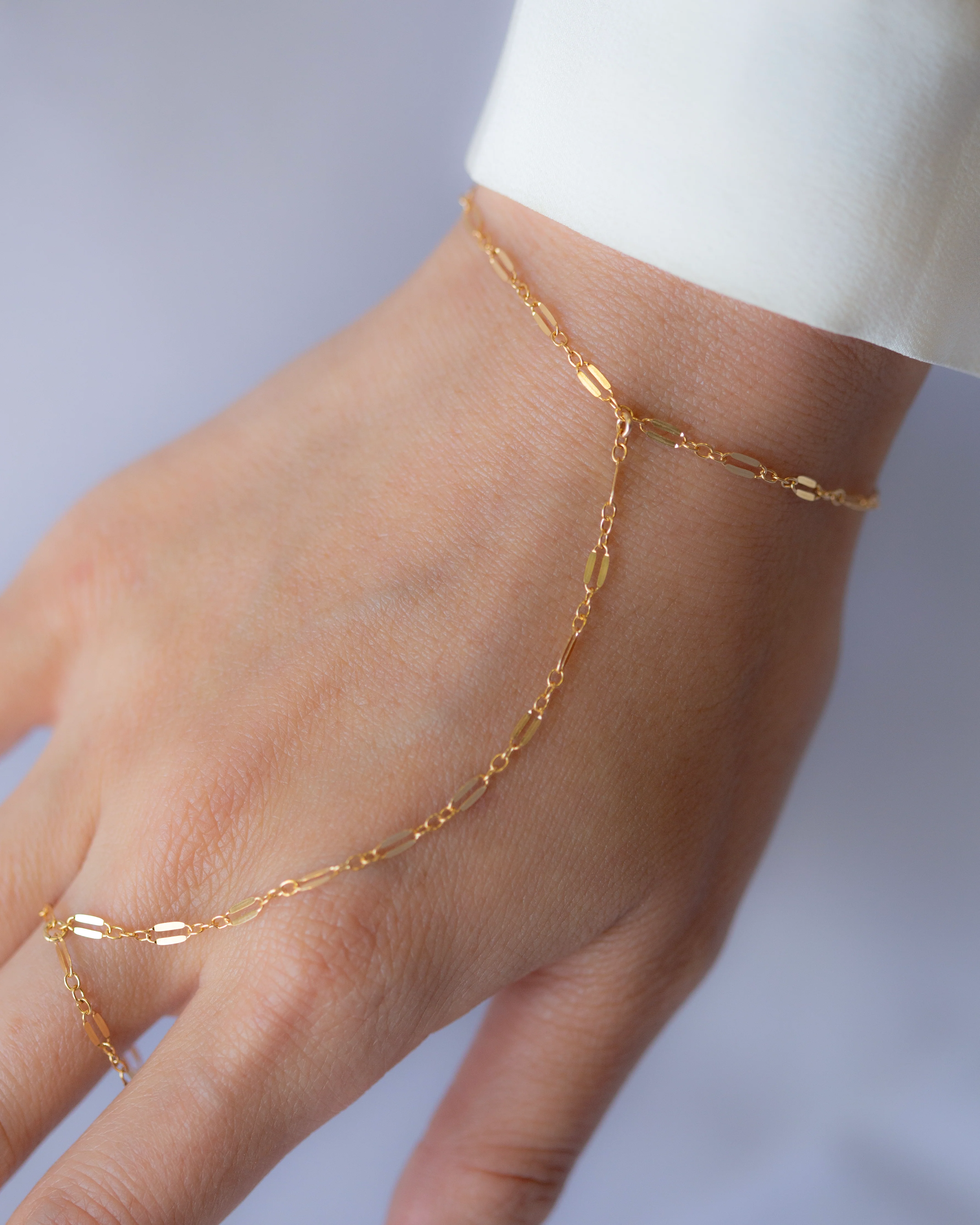 Lace Chain Hand Bracelet - Image 2