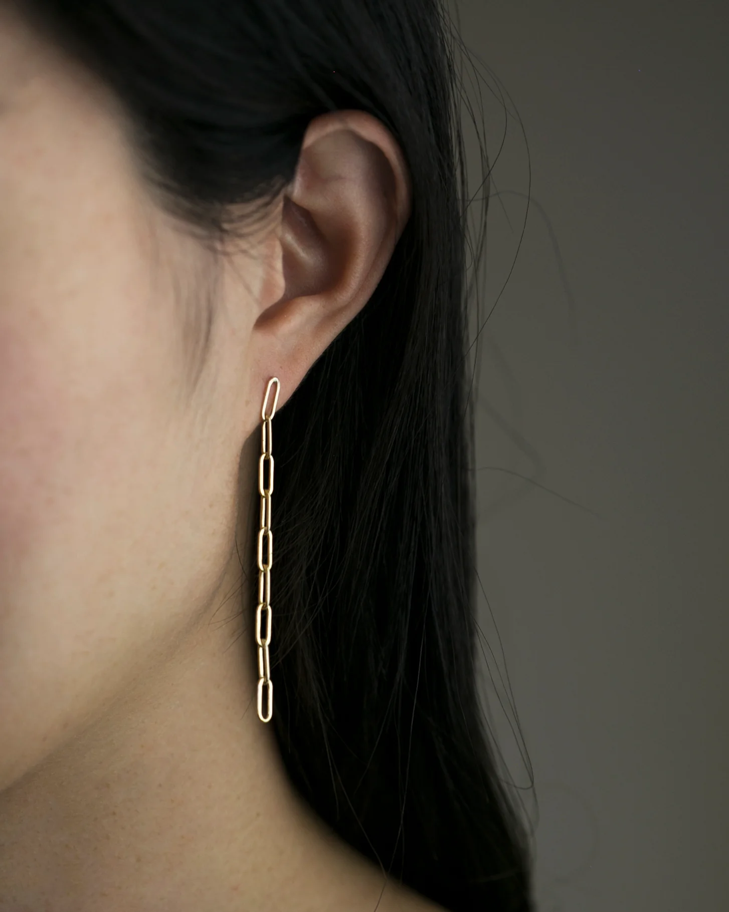 Link Chain Earrings - Image 5