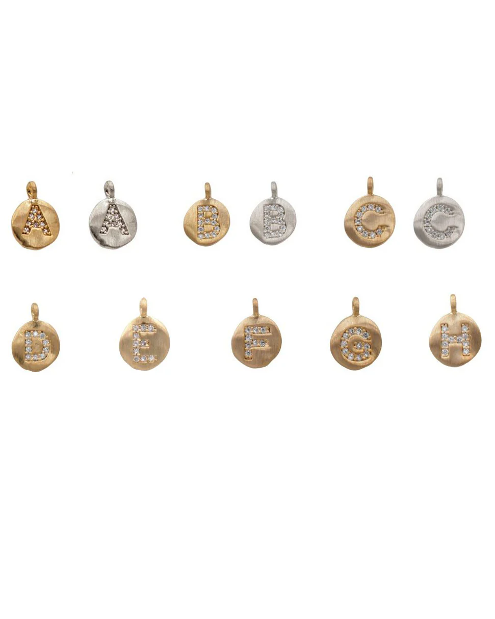 CZ Monogram Necklace - Image 5