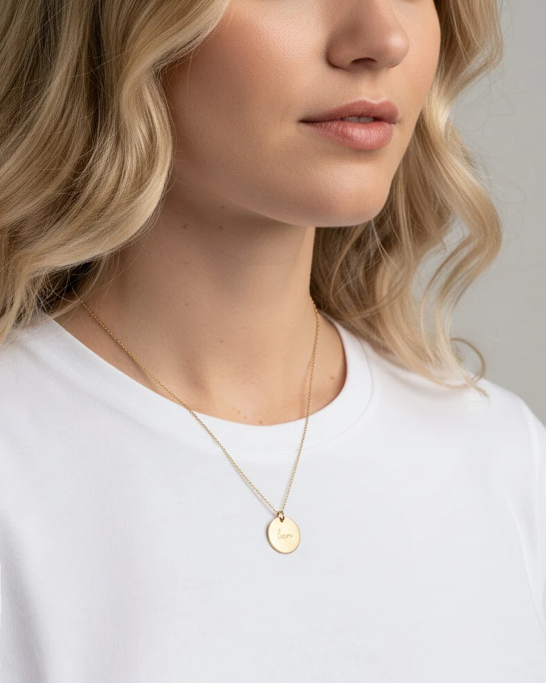 Name Disc necklace - Image 2