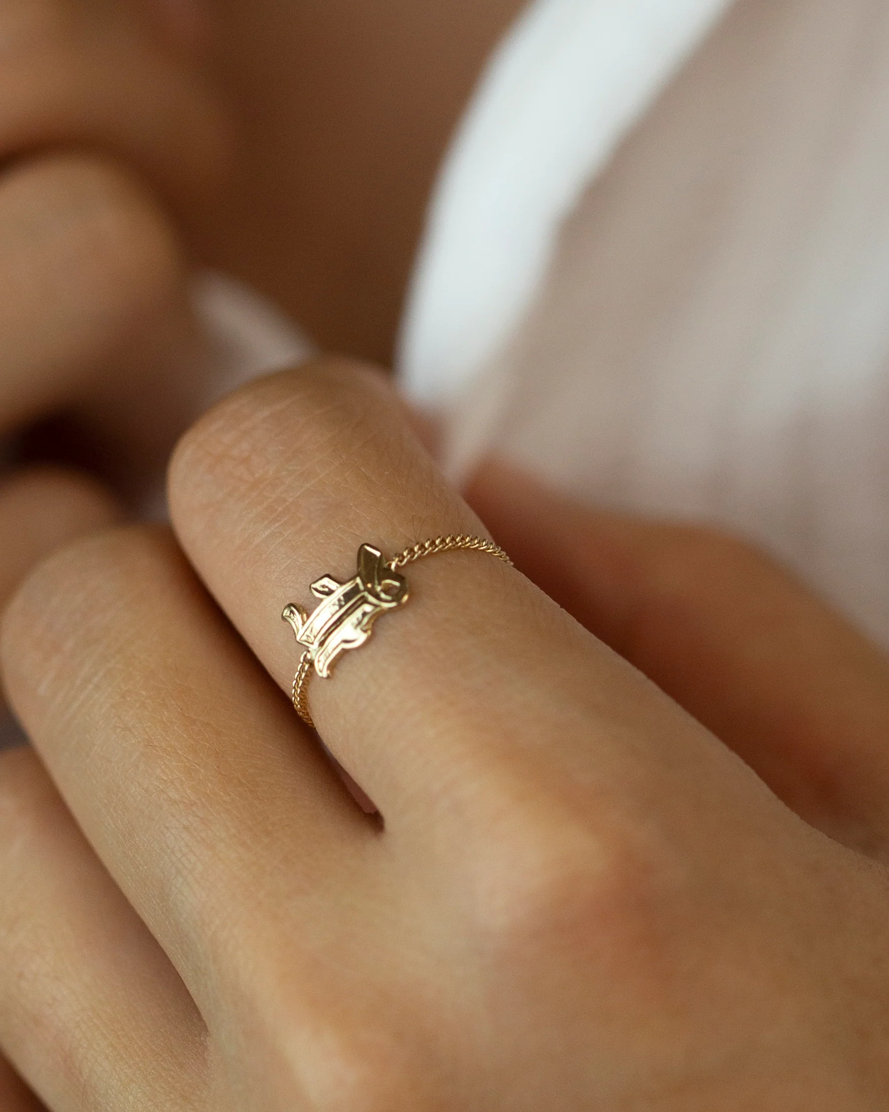 Old English Name Ring - Image 4