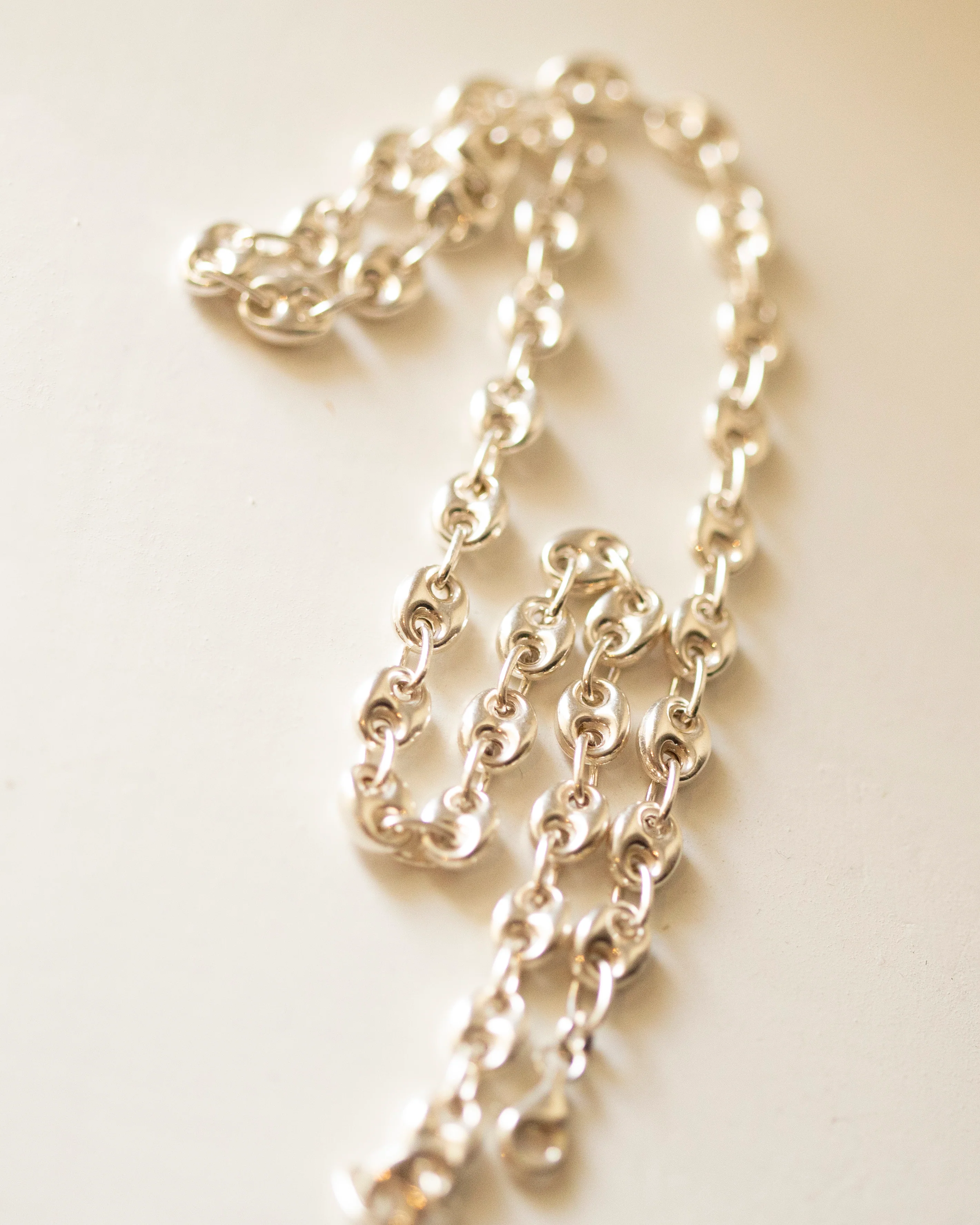 Puffed mariner chain in Silver - Image 3