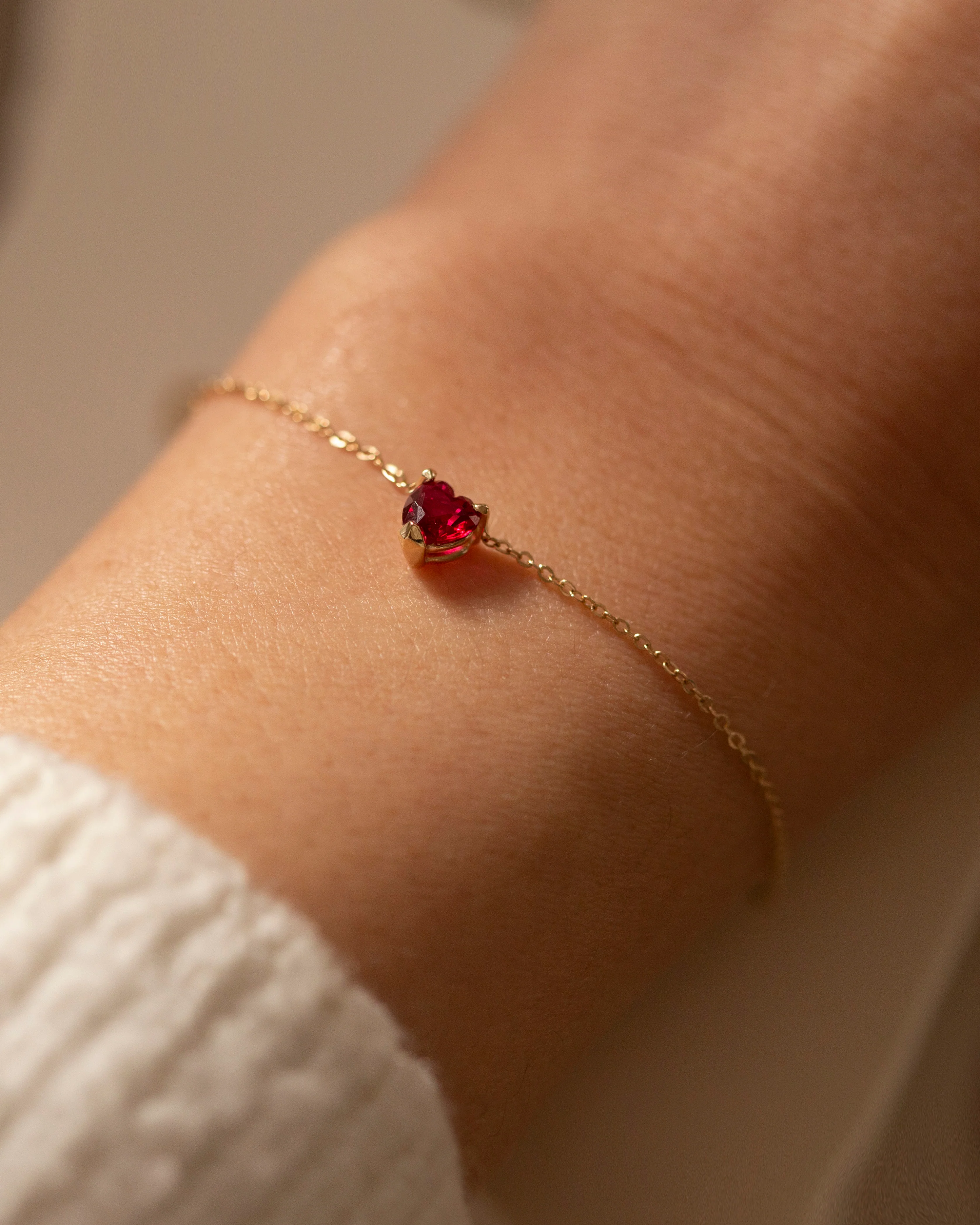 Red Heart Bracelet - Image 3