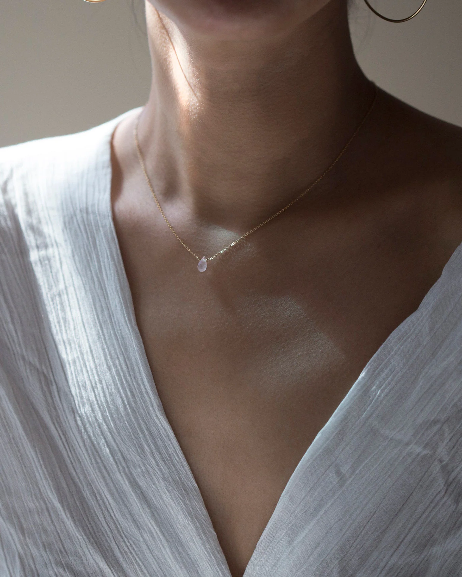 Rose quartz Necklace - Image 3