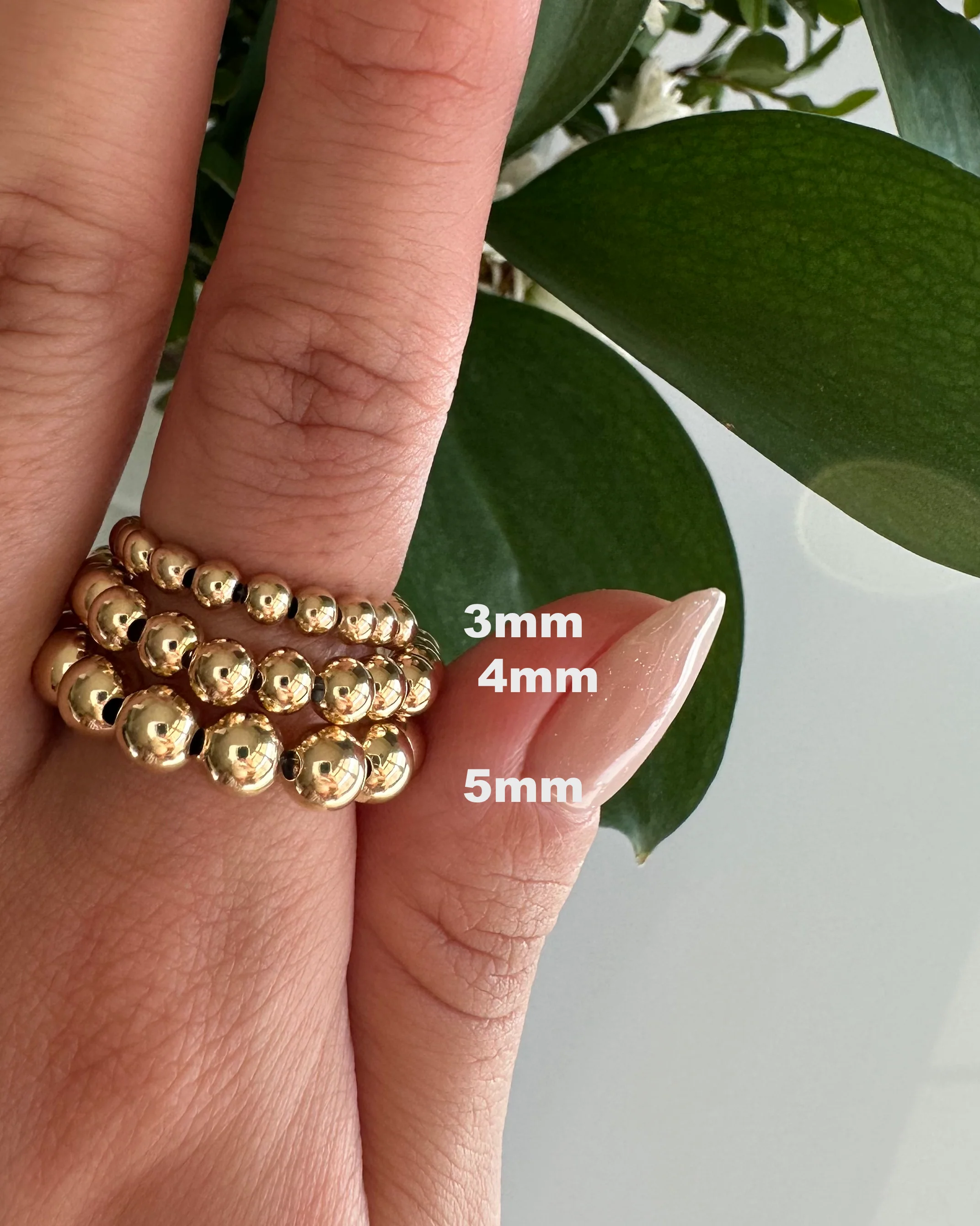 Round Beaded Ring - Image 3