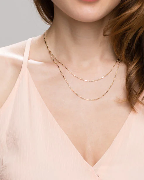 Shinny Double Wrap Necklace - Image 3