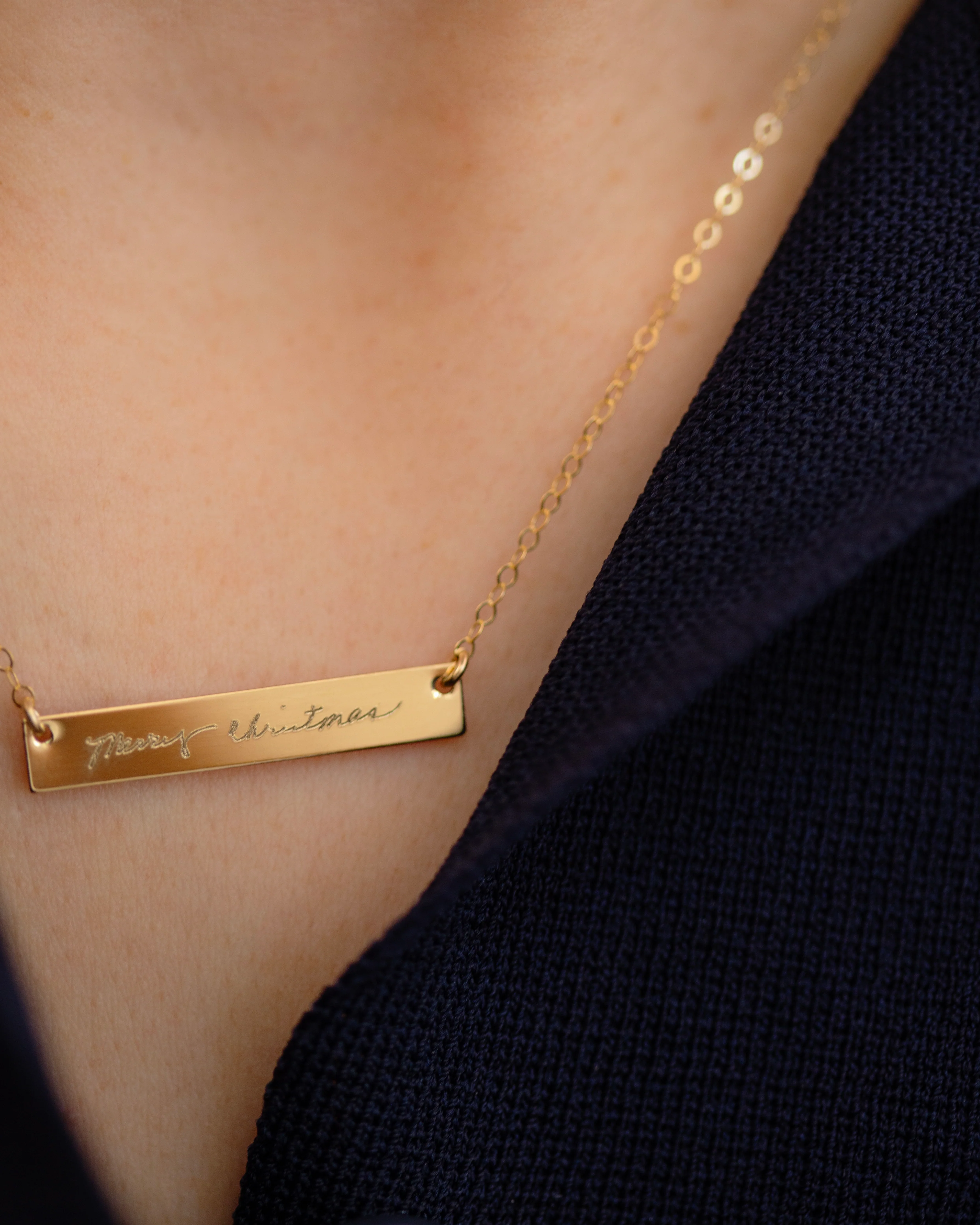 Signature Bar Necklace - Image 2