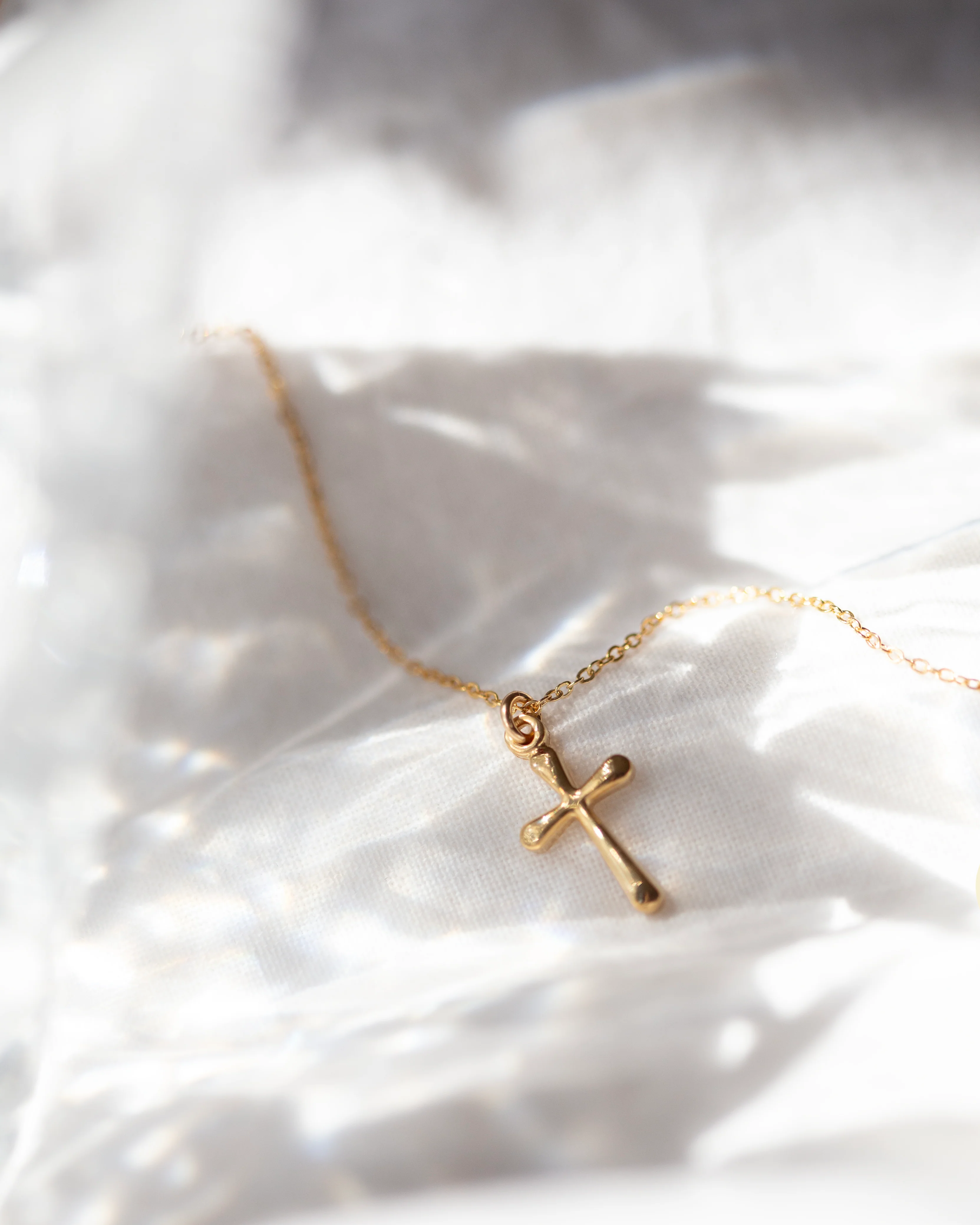 Simple Cross Necklace - Image 3